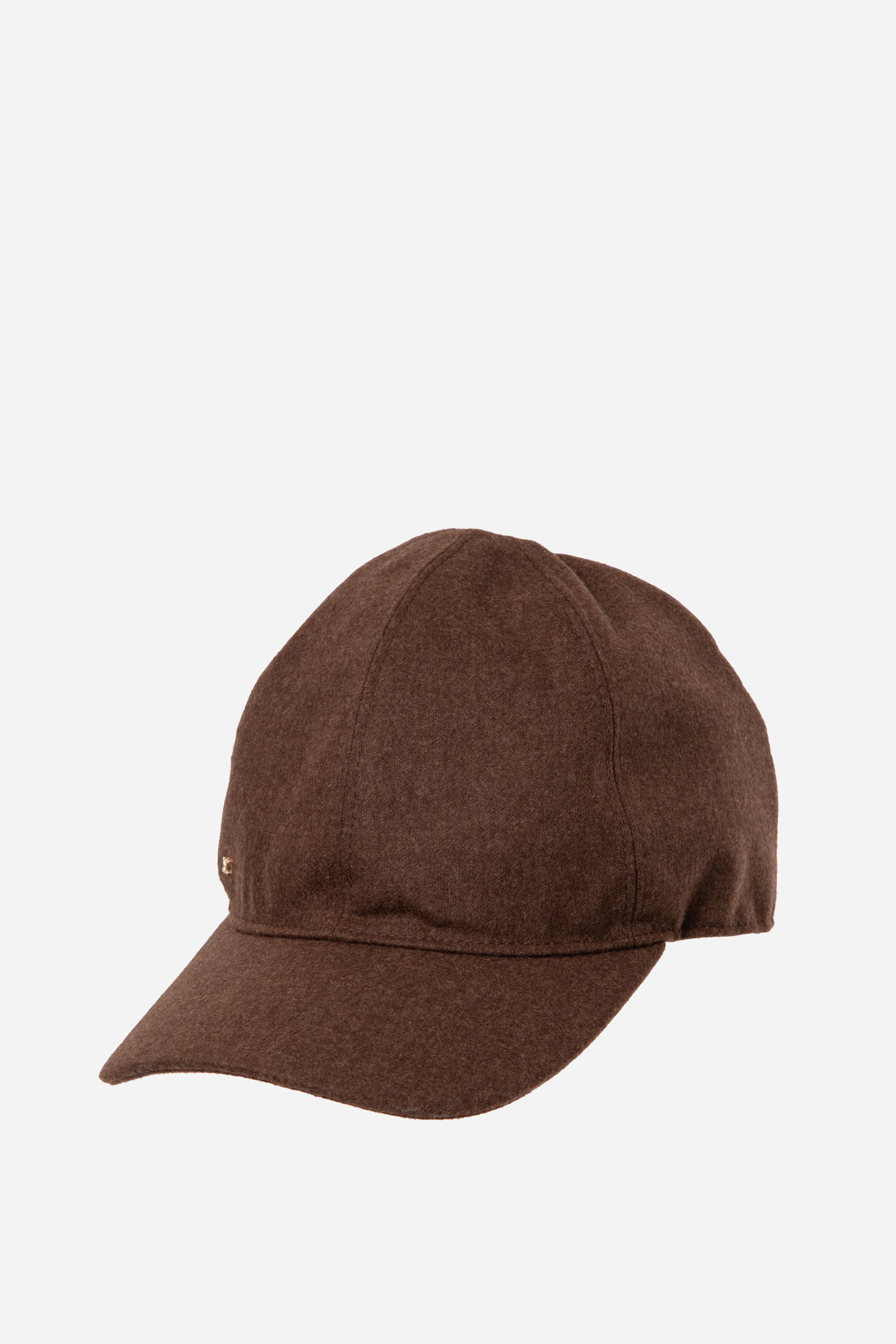 MaxMara Brown Wool Cashmere Cap