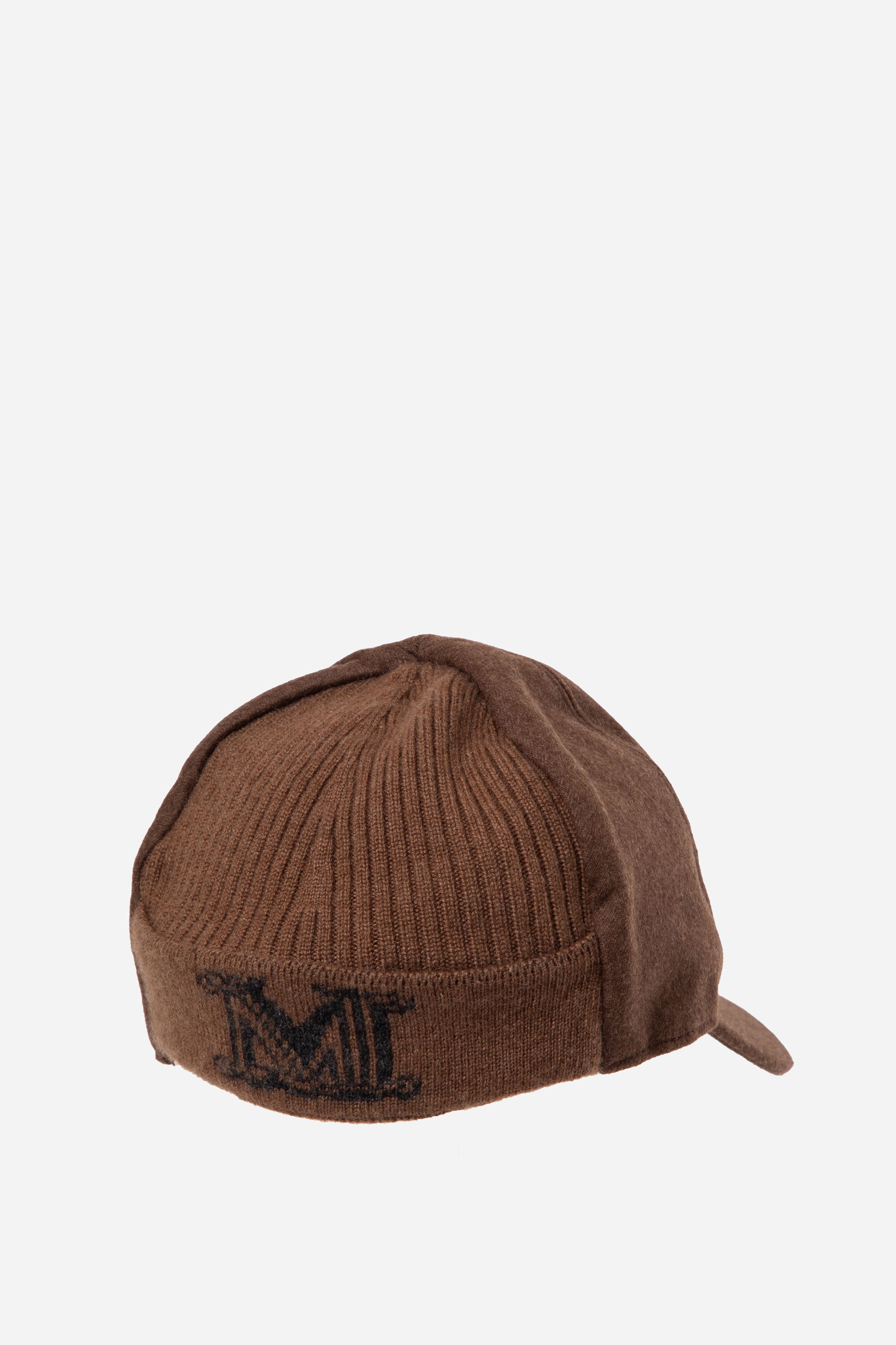 MaxMara Brown Wool Cashmere Cap