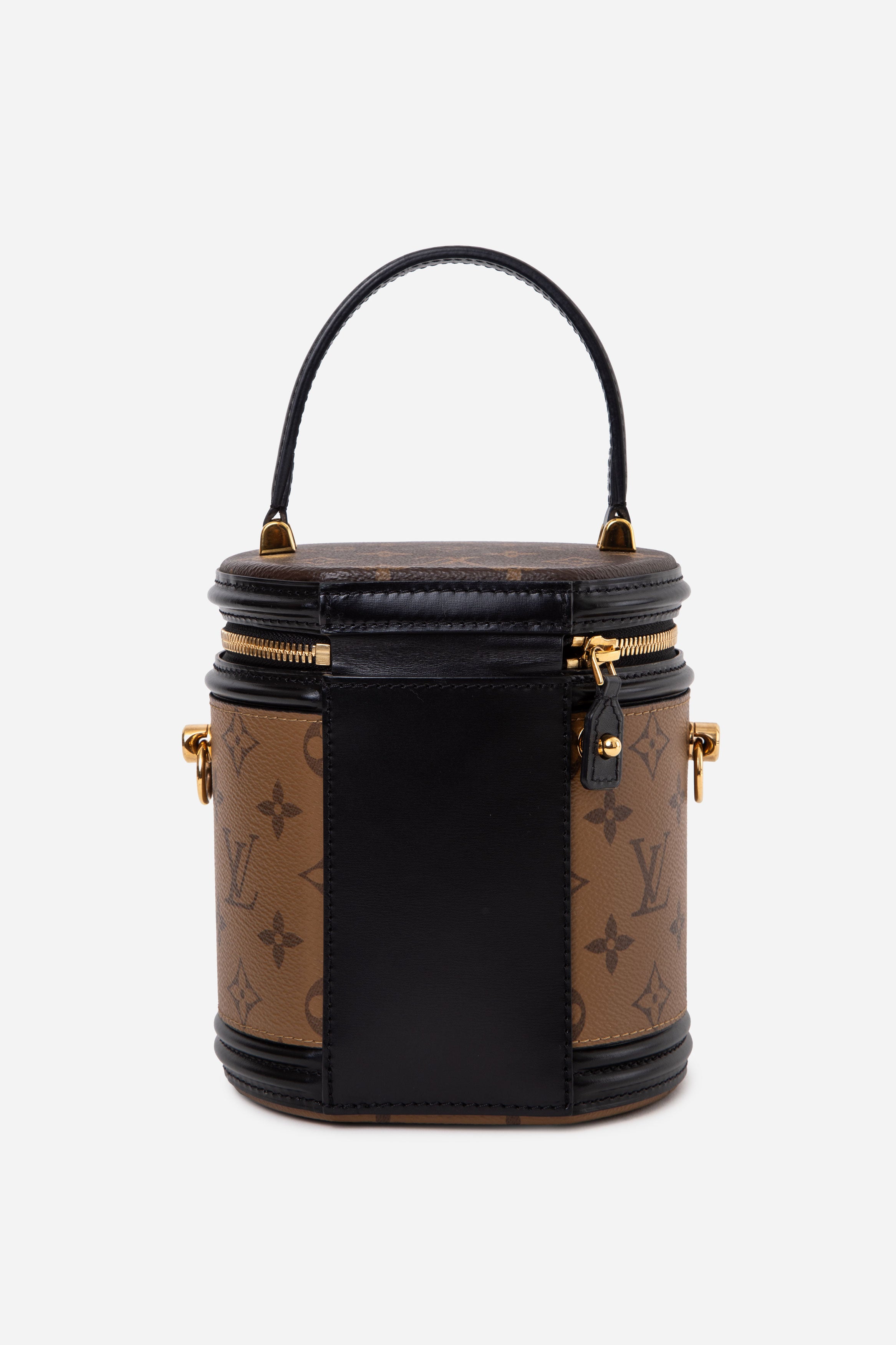 LOUIS VUITTON 2019 MONOGRAM REVERSE CANNES Top Handle Bag