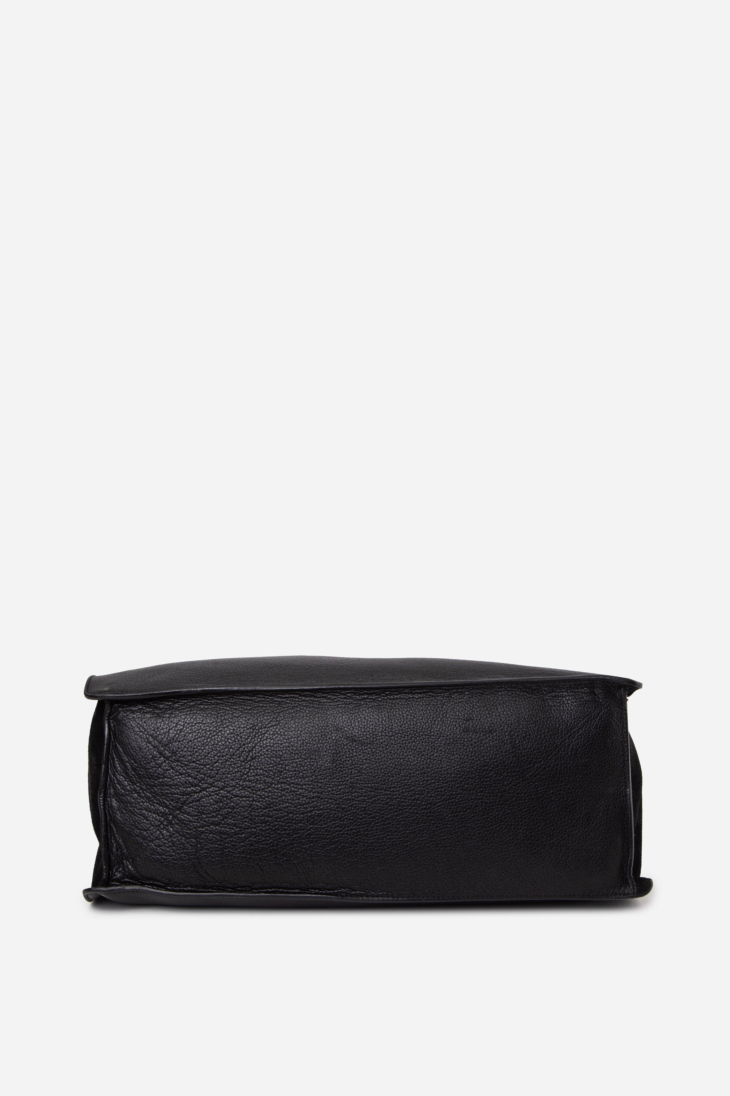 Chloé Black Leather Faye Tote Bag