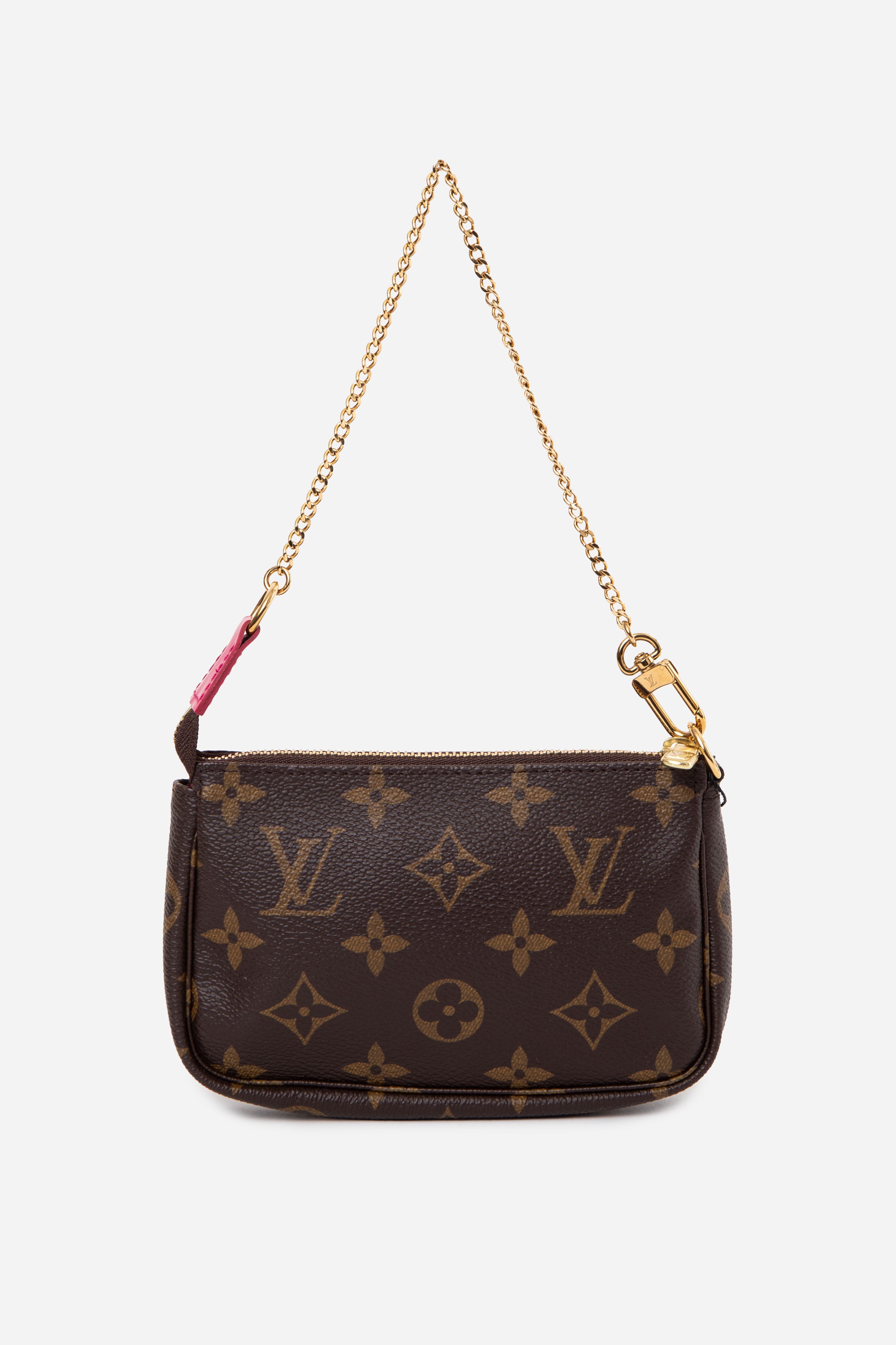 Louis Vuitton 2020 Christmas Animation Roller Coaster Mini Pochette Accessories Pivoine
