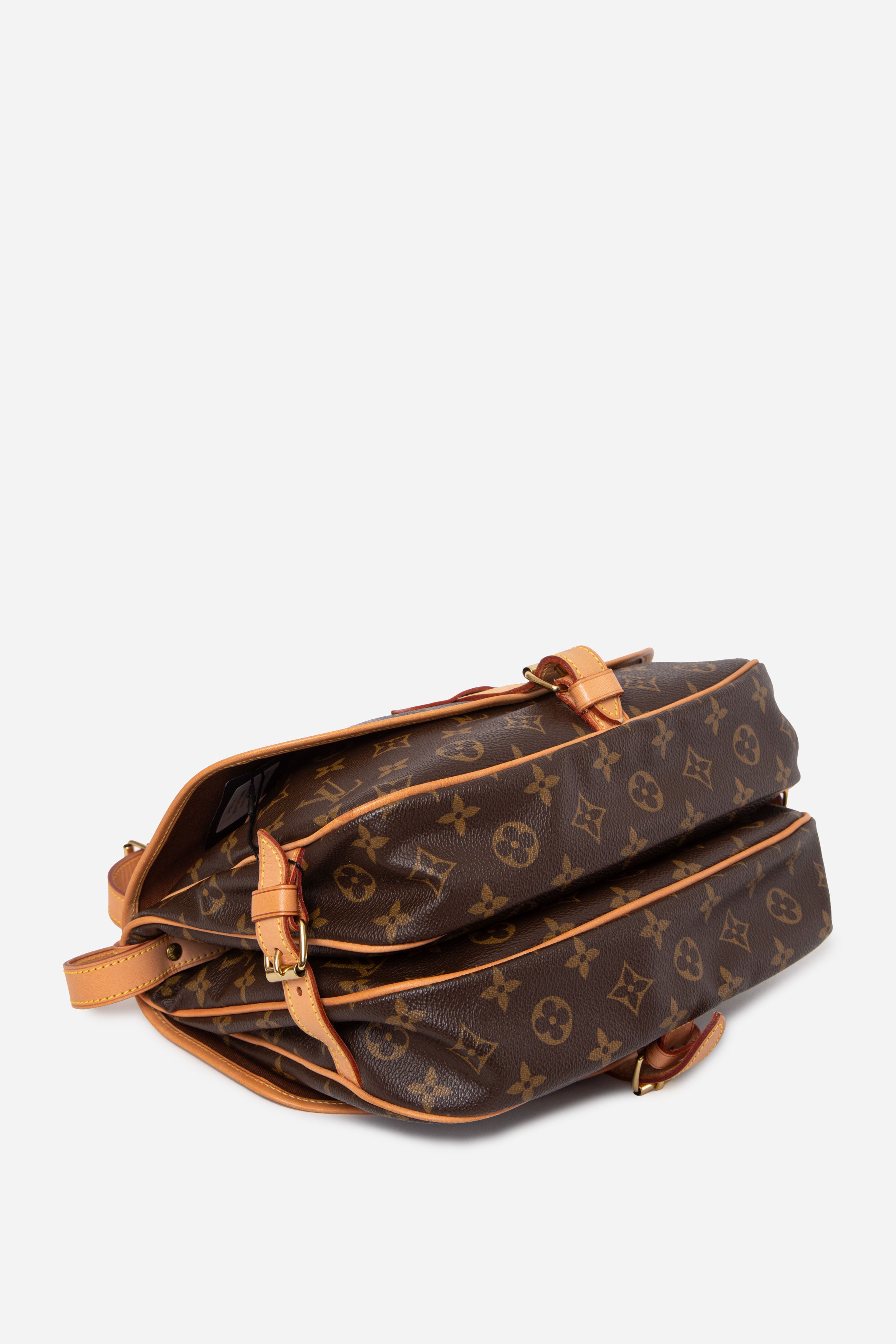 Louis Vuitton 2002 Monogram Saumur 30 Crossbody Bag