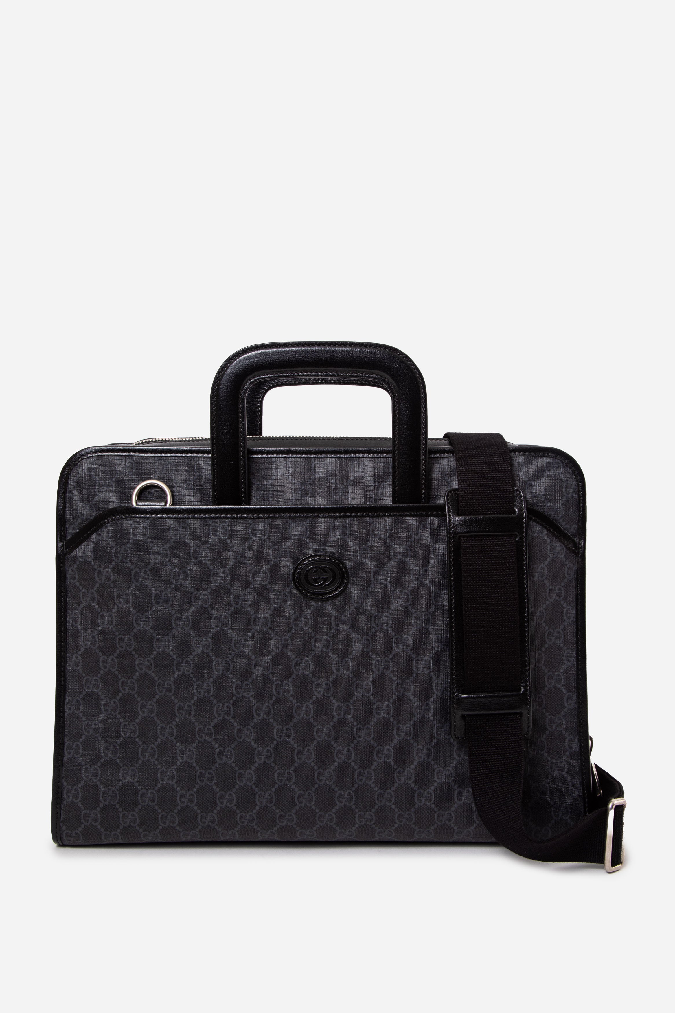 Gucci Large briefcase with interlocking
