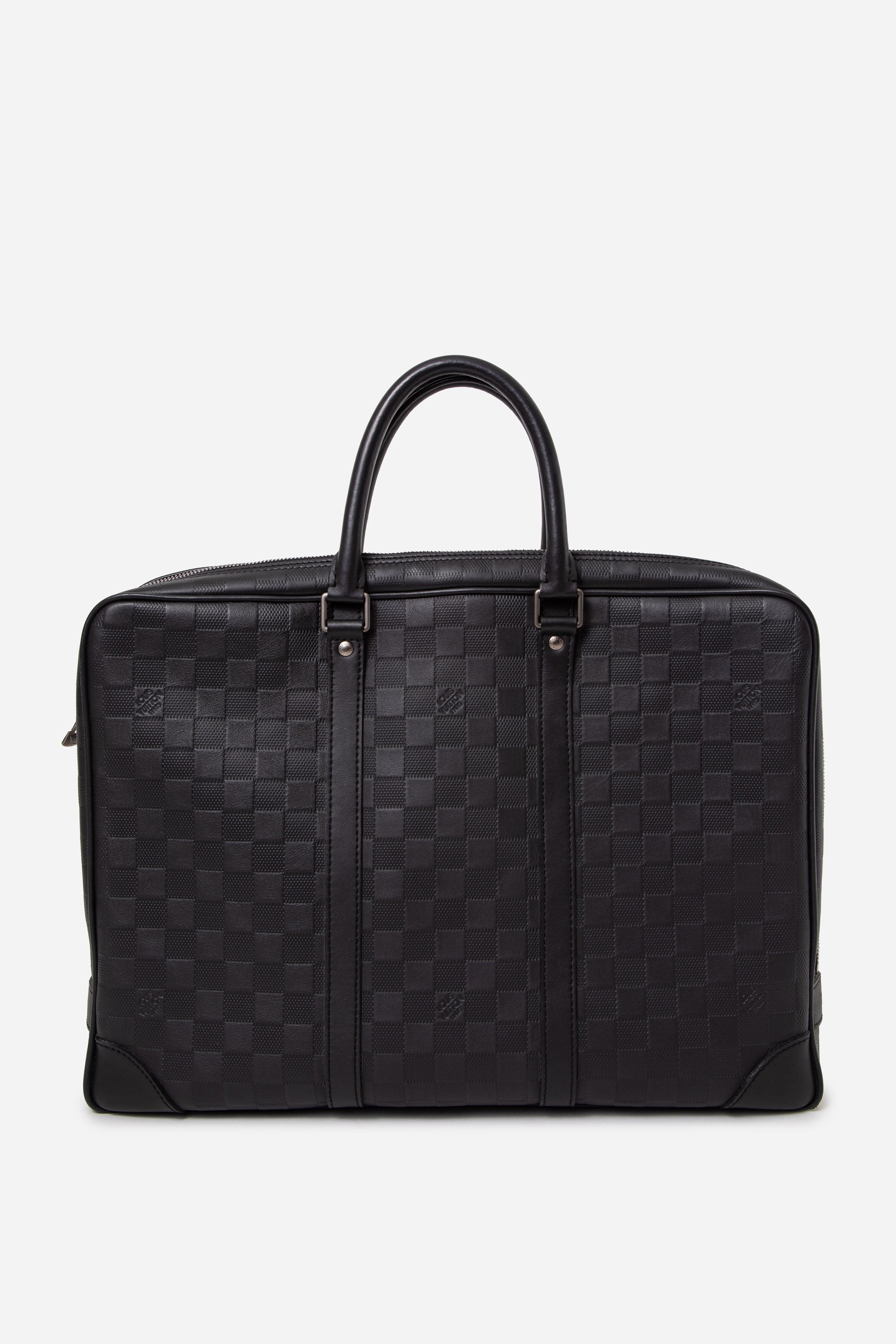 Louis Vuitton Black Damier Infini Briefcase