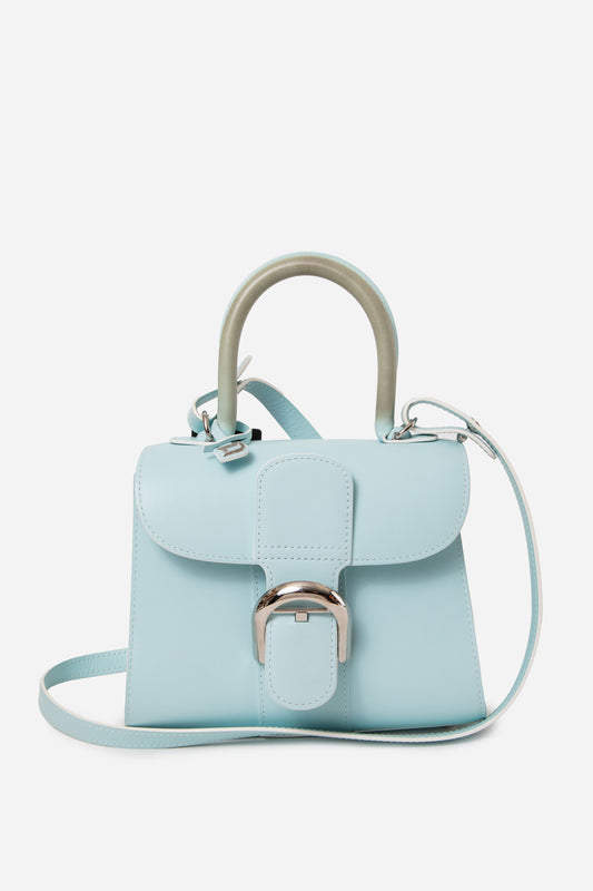 Delvaux Mini Brillant Handbag Light Blue