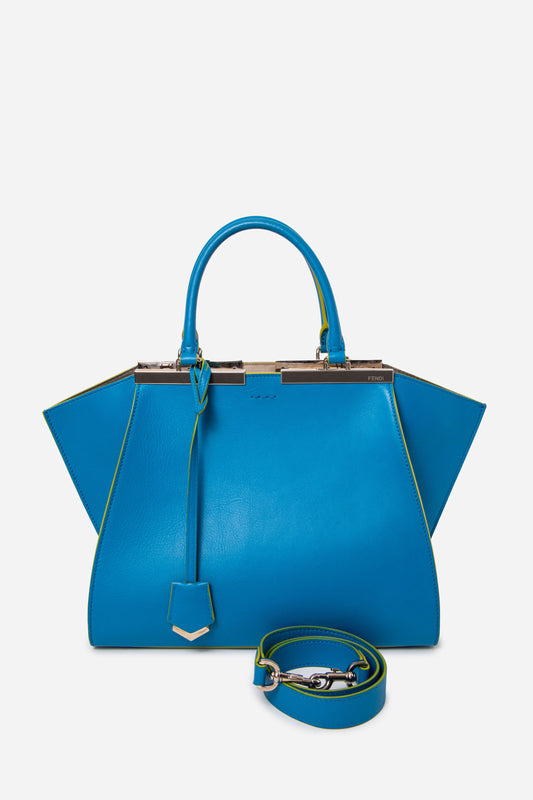 Fendi 3 Jours Leather Tote Bag