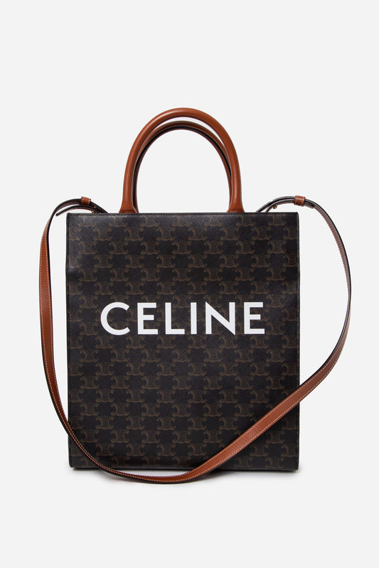 Celine 2021SMALL CABAS VERTICAL Tote Bag