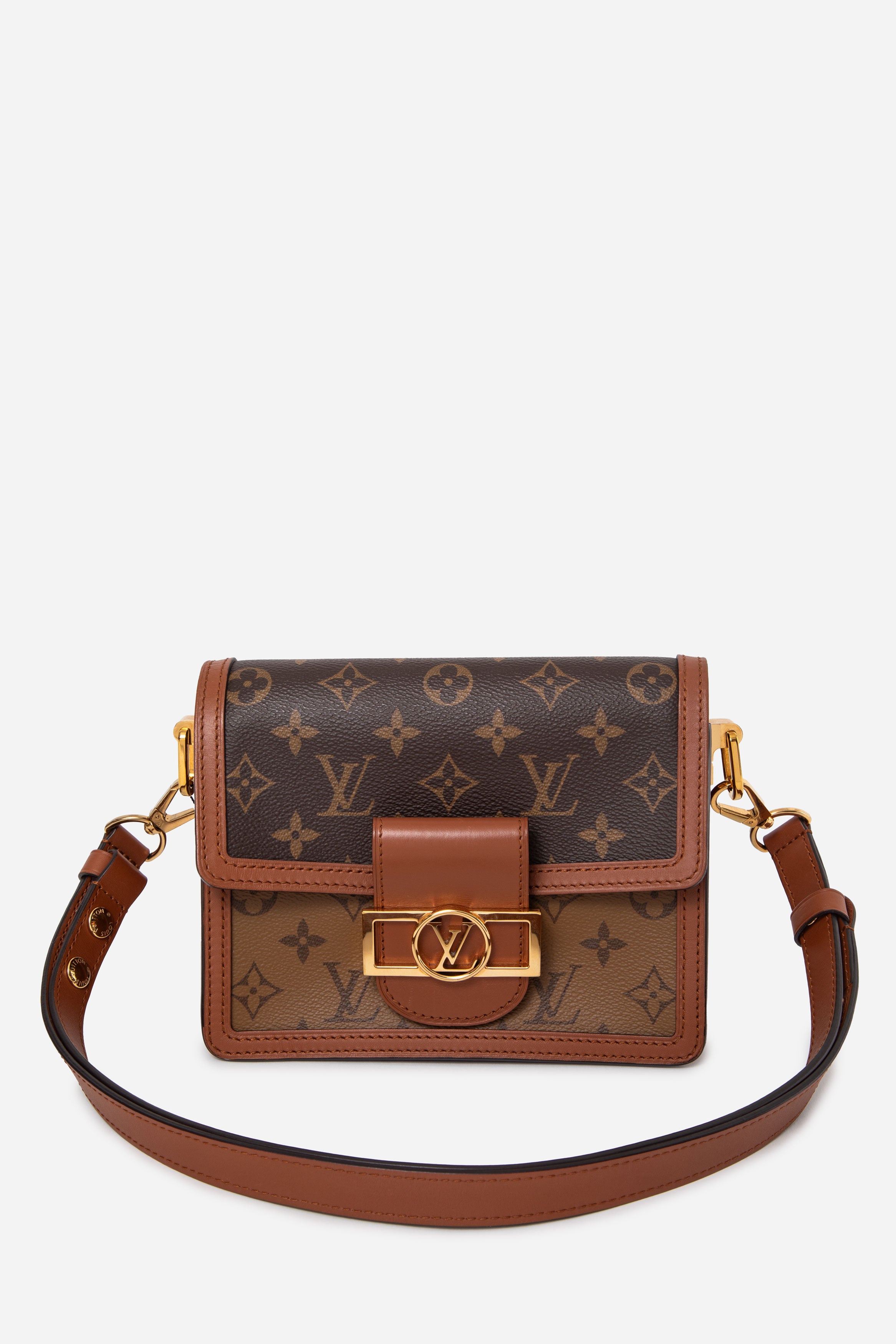 Louis Vuitton 2019 Monogram Mini Dauphine Shoulder Bag