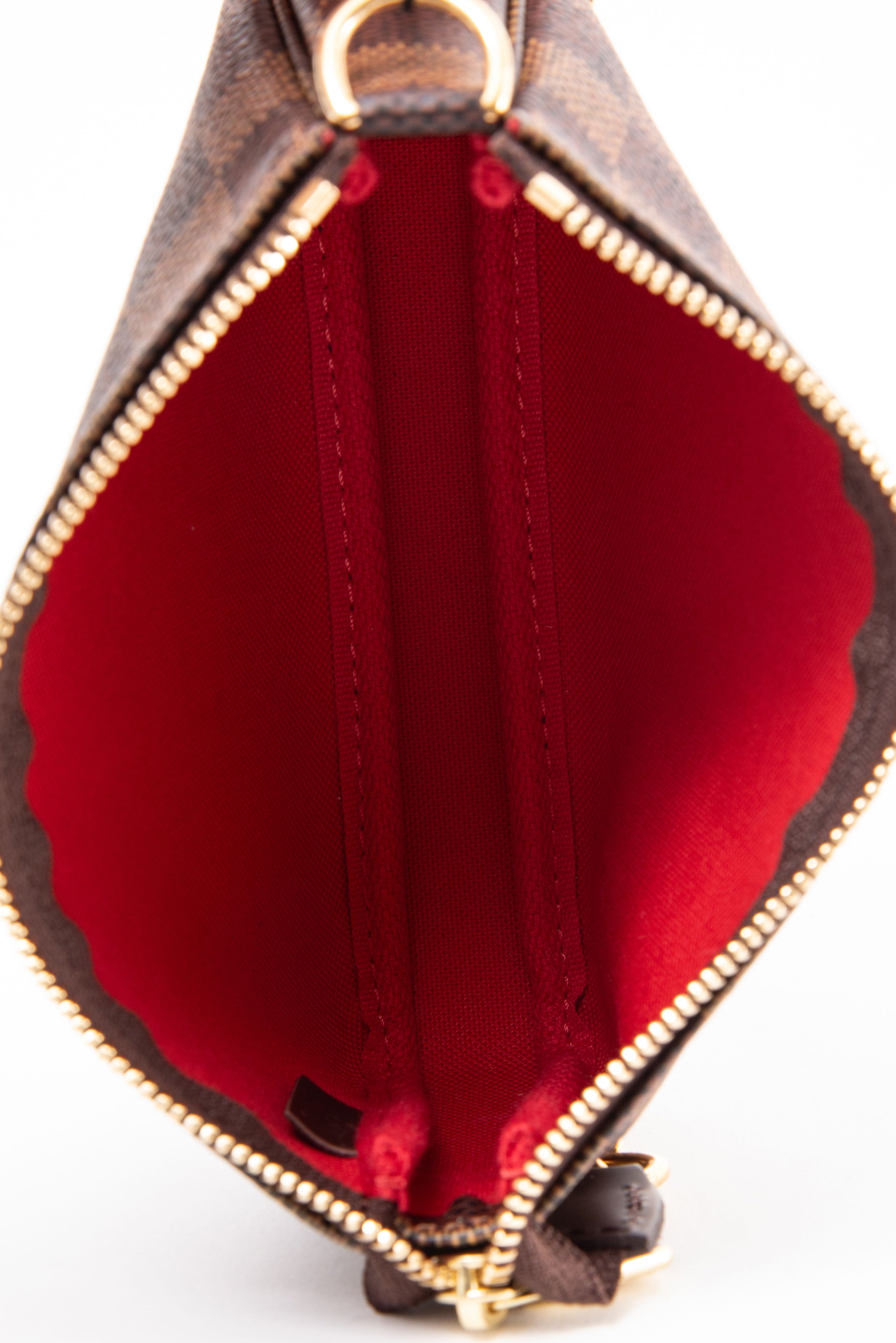 Louis Vuitton 2020 Damier Ebene Mini Pochette Accessoires