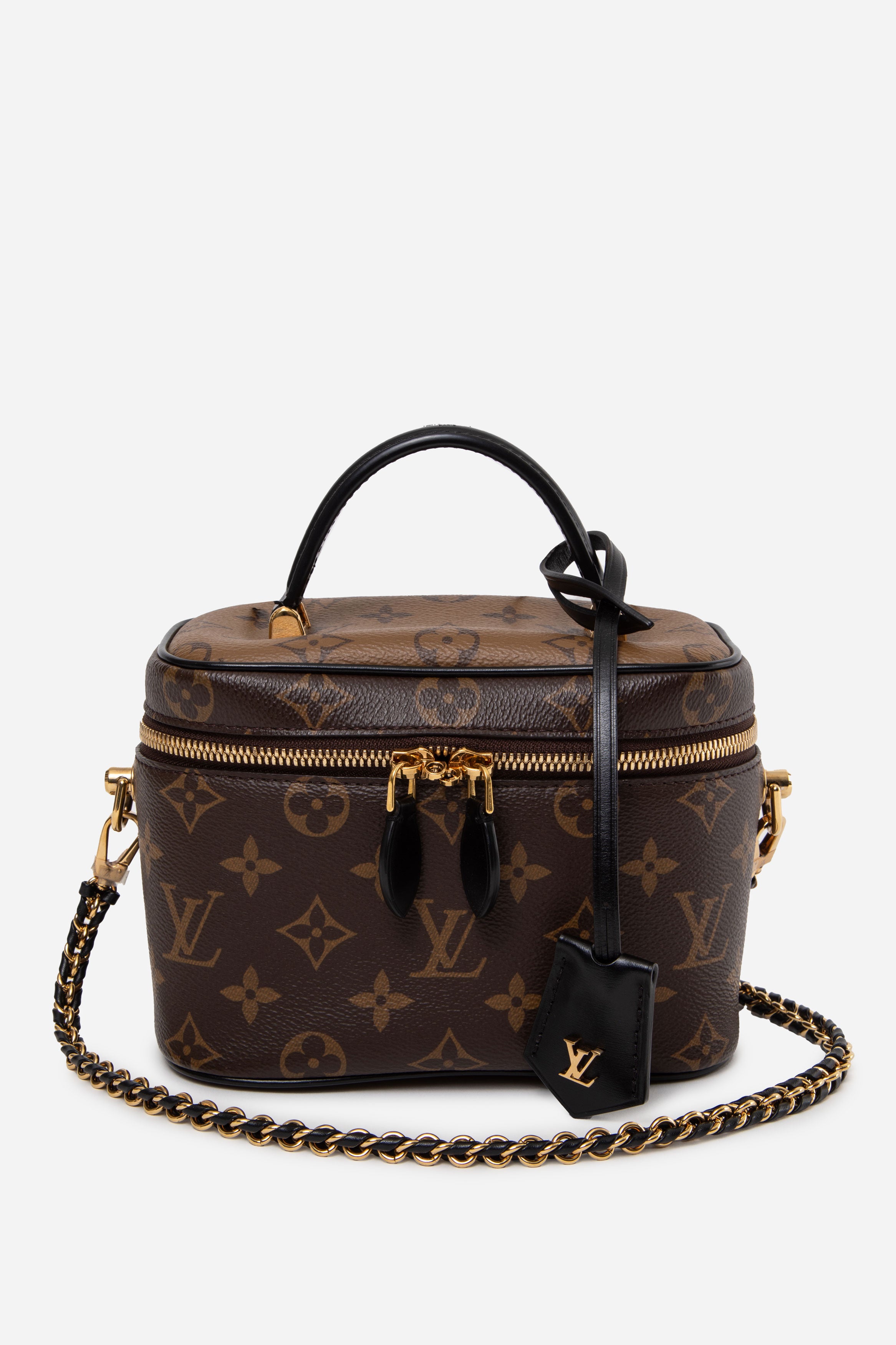 Louis Vuitton Reverse Monogram Vanity PM Top Handle With Strap