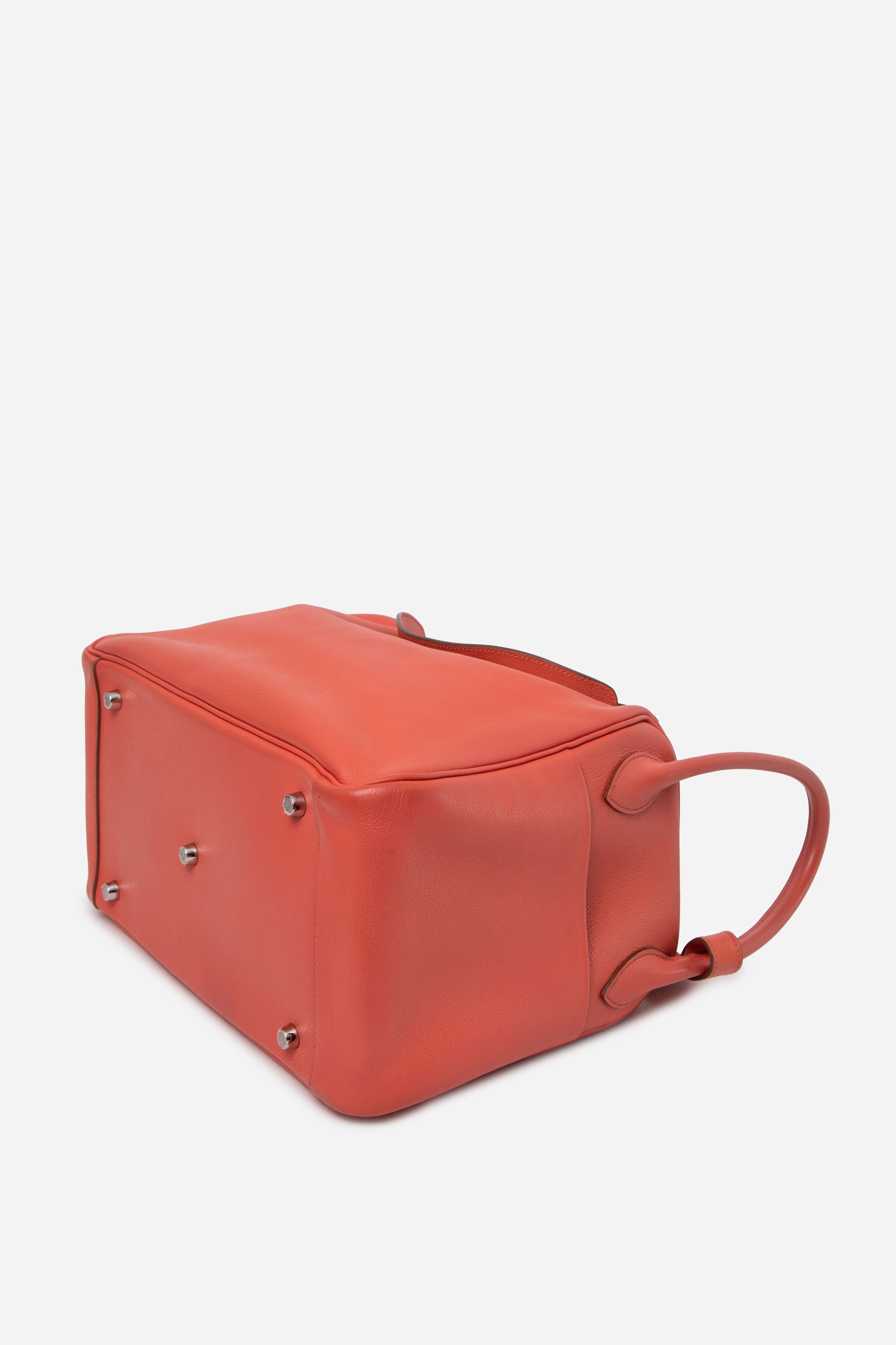 Hermes 2015 Lindy 34 Leather Shoulder Bag Rose