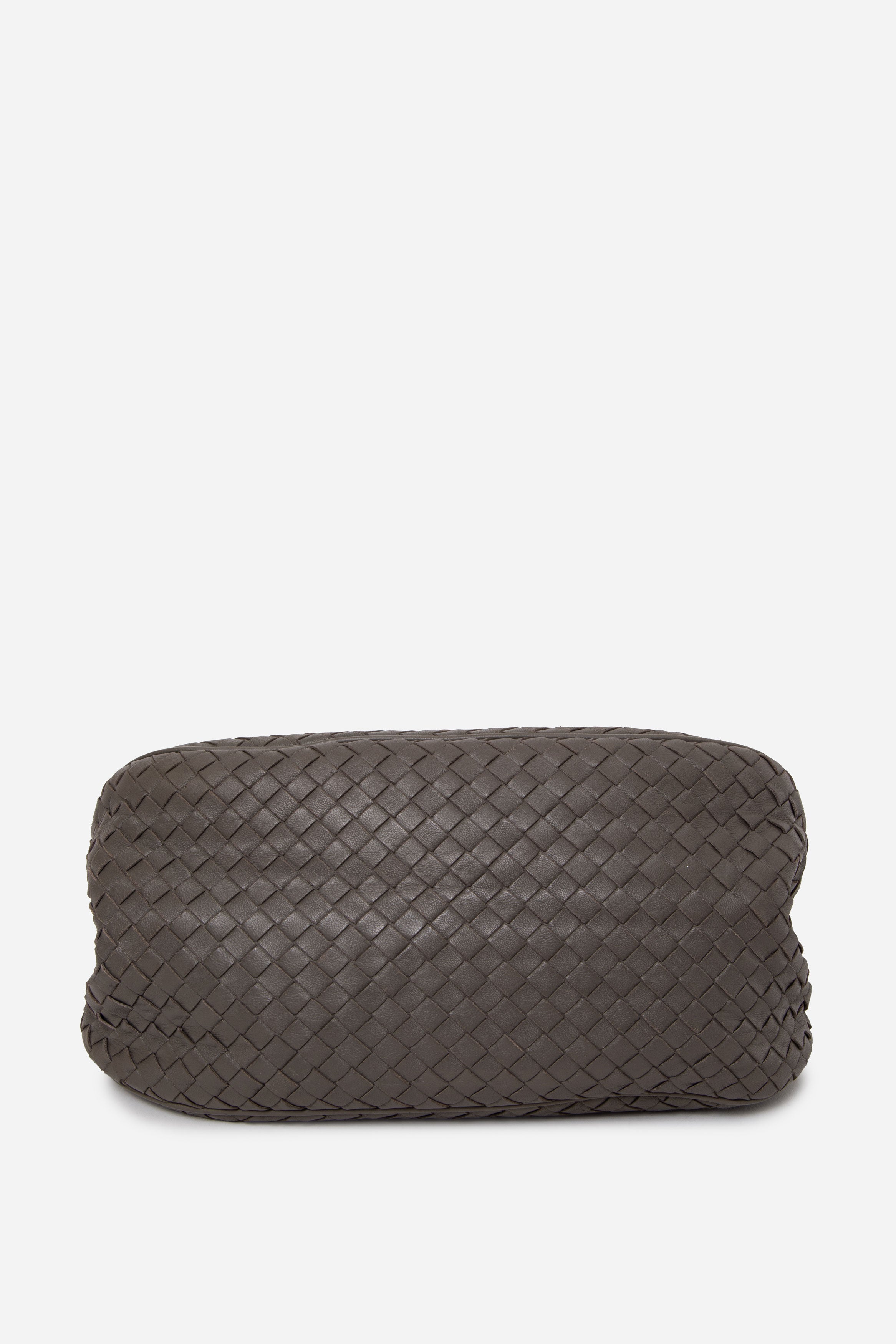 Bottega Veneta Leather Small Intrecciato Shoulder Bag