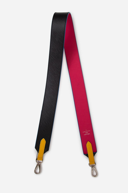 Louis Vuitton Black/Red Epi Bandouliere Shoulder Strap