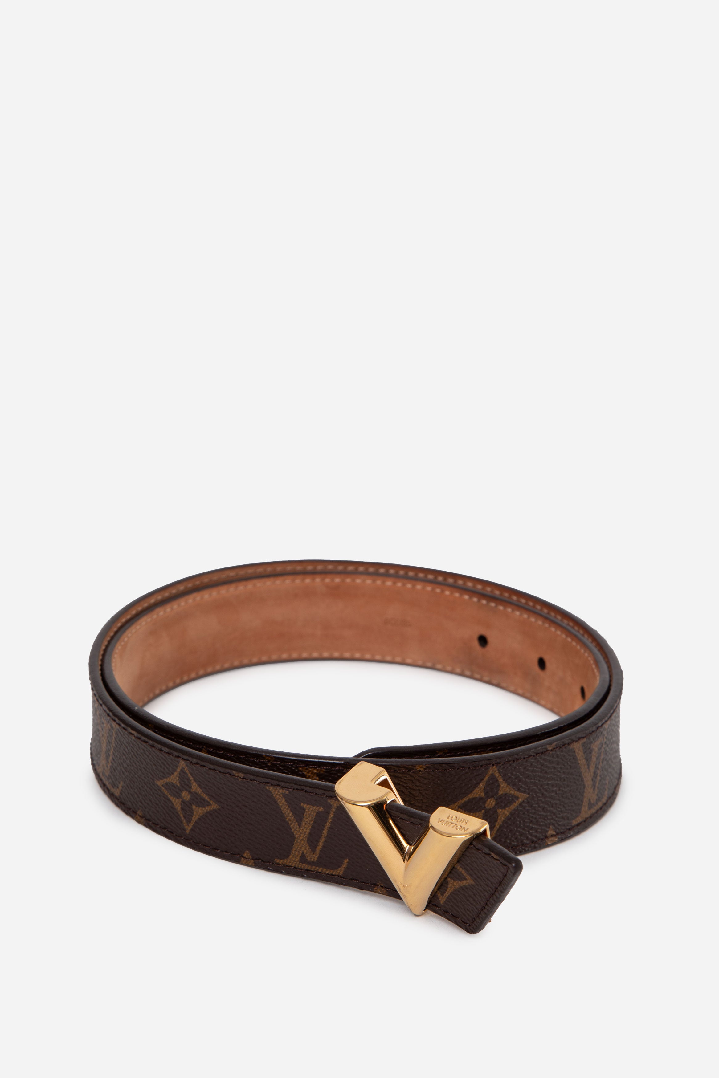 Louis Vuitton Monogram Essential V Belt #85/34