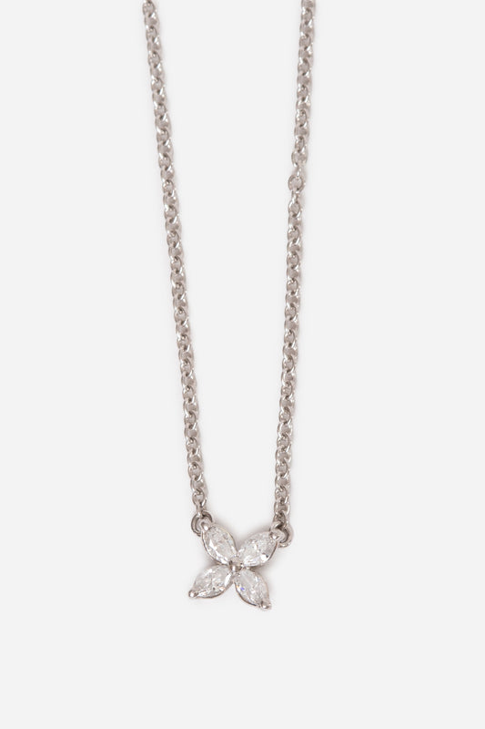 Tiffany & Co. Diamond Platinum Mini Victoria Necklace Pt950