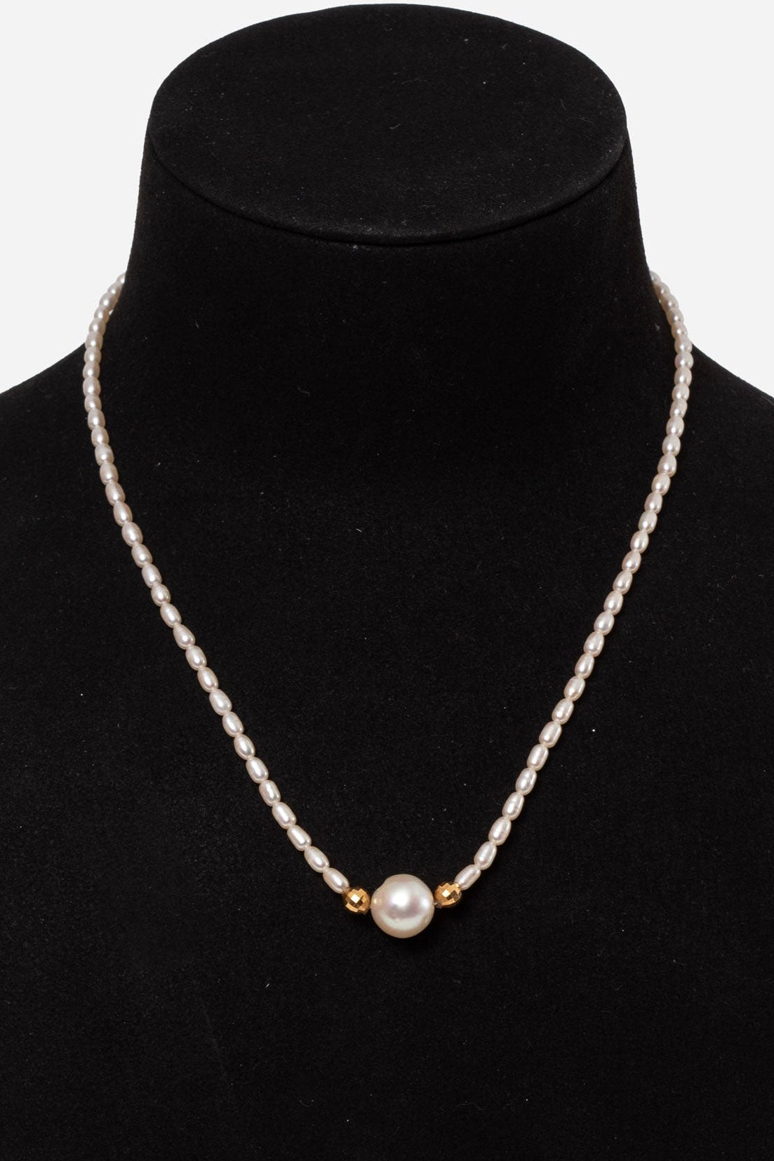 TASAKI 18K Gold Pearl Necklace