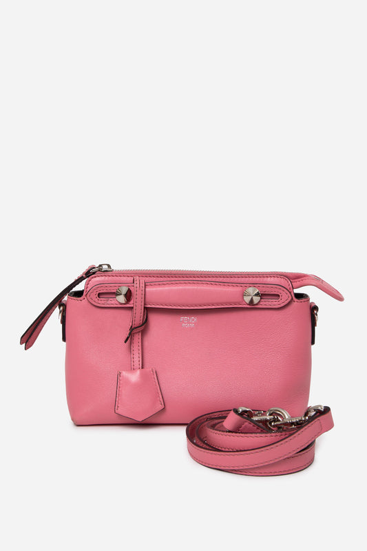 Fendi Light Pink Mini By The Way Top Handle With Strap
