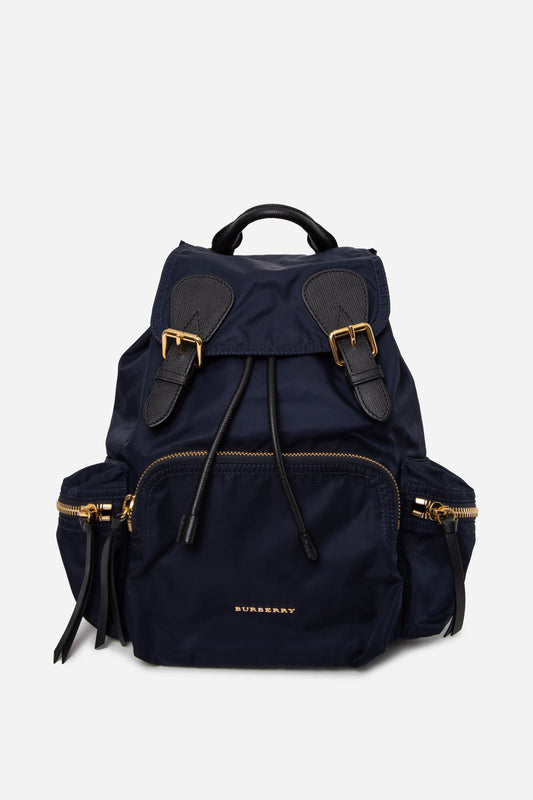Burberry Navy Nylon Rucksack Backpack