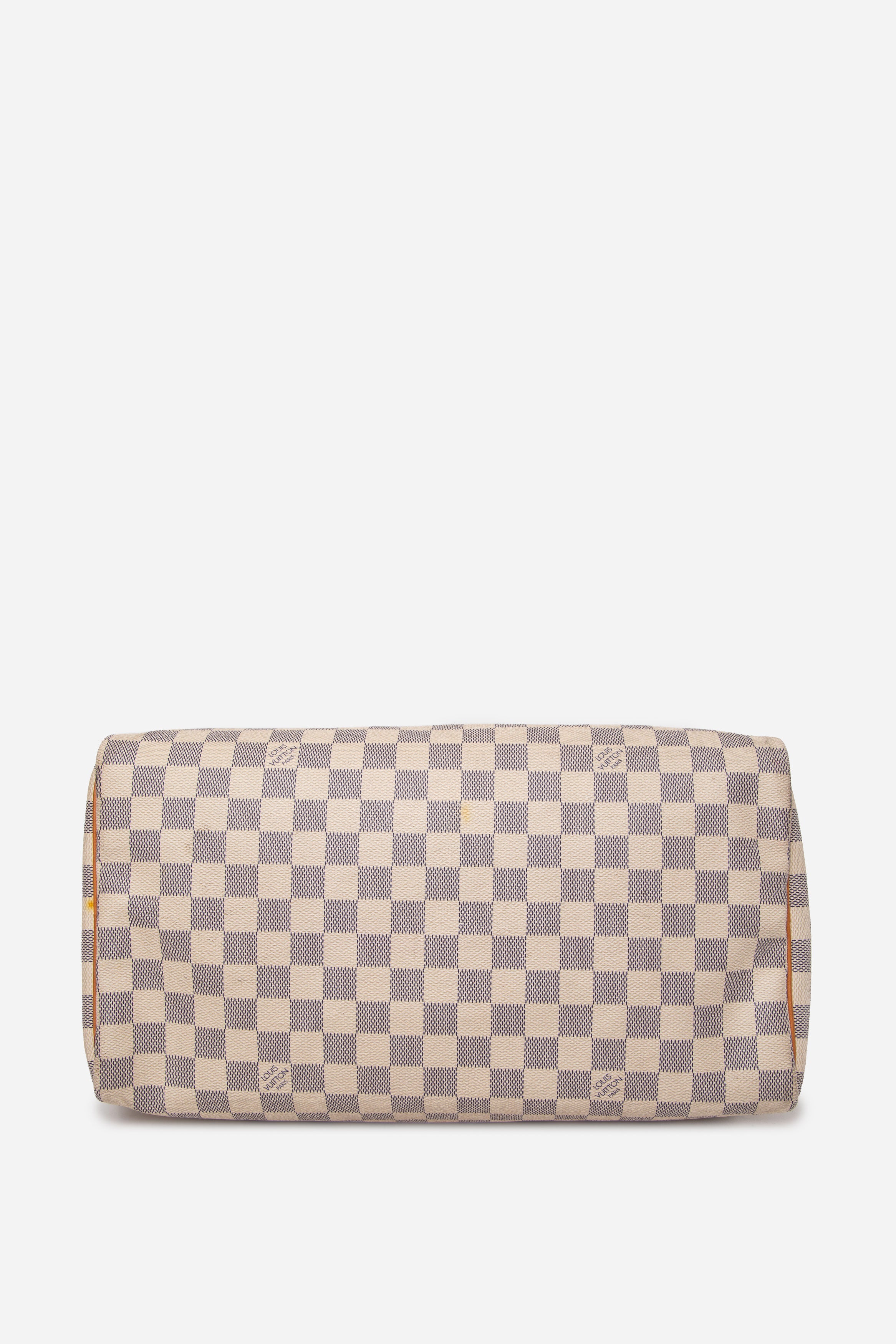 Louis Vuitton 2008 Damier Azur Speedy 35 Top Handle