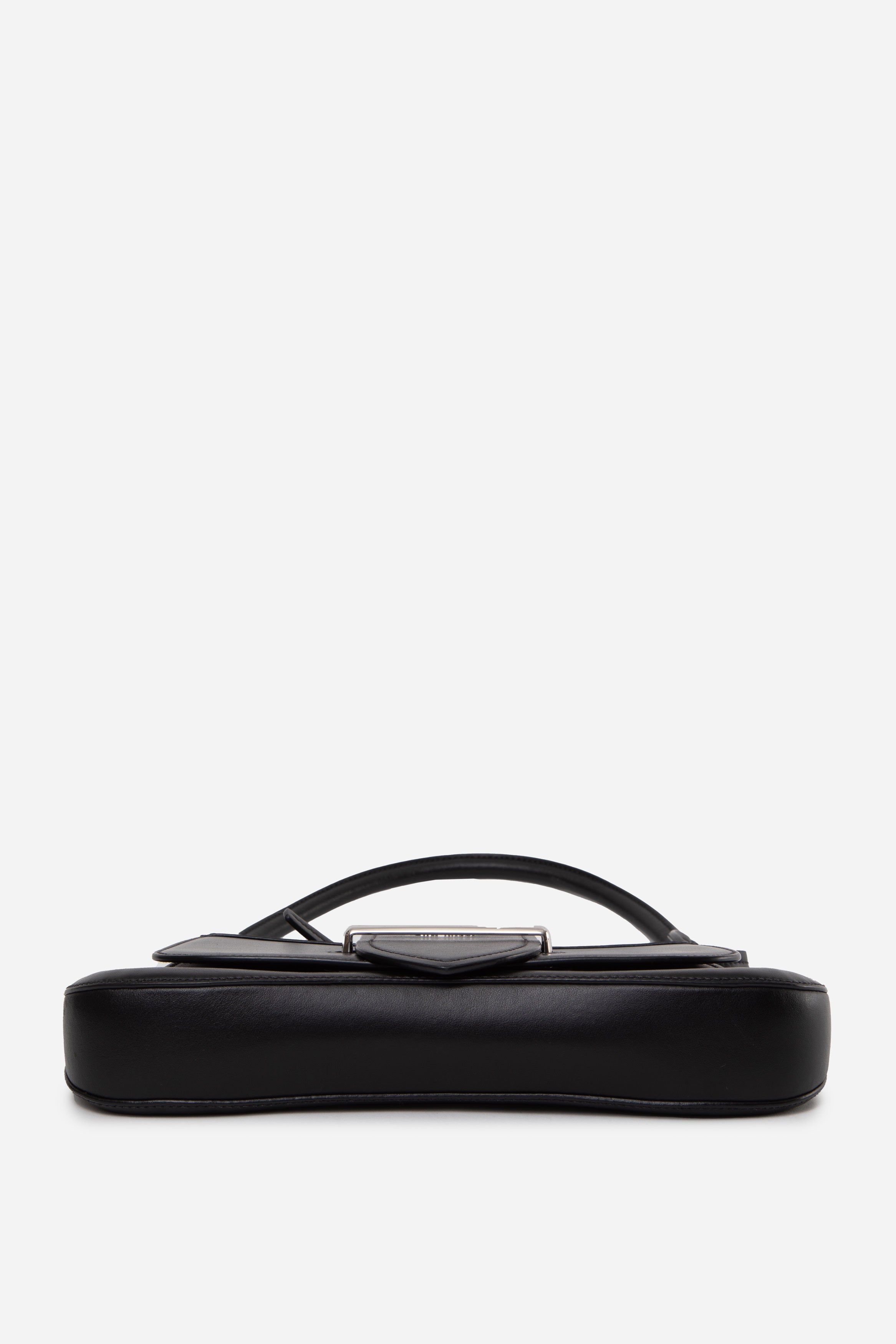 Prada Black City Calf Sidonie Shoulder Bag