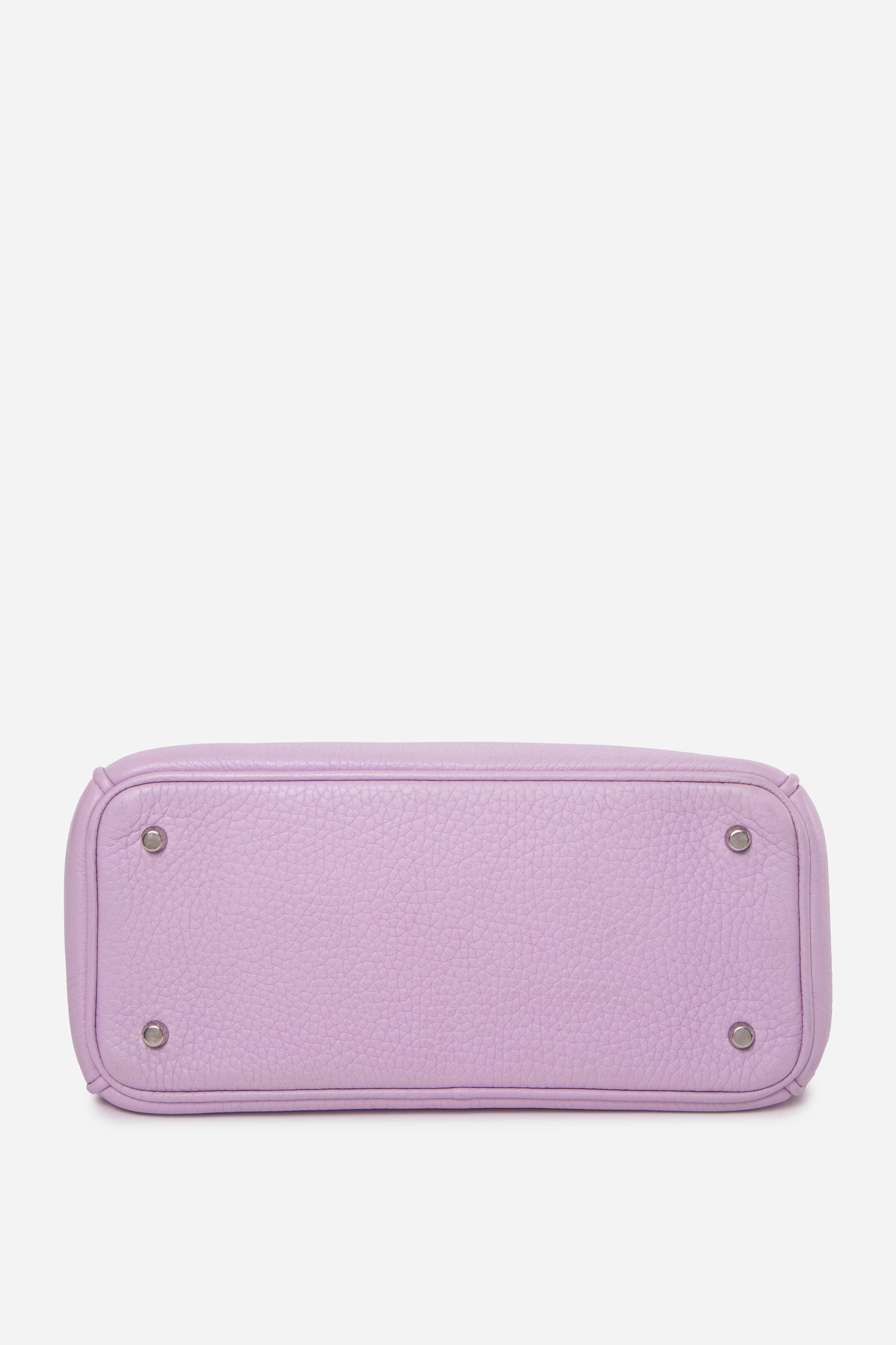 Christian Dior Purple Calfskin Mini Diorissimo Bag