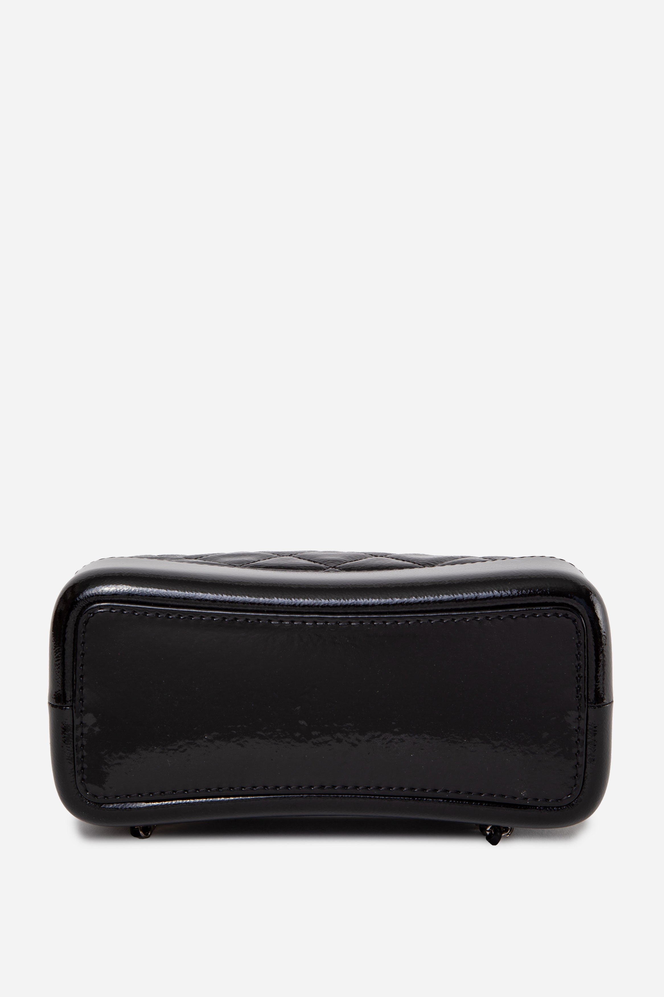 Pre-Owned Chanel Black Leather Quilted Small Gabrielle Backpack