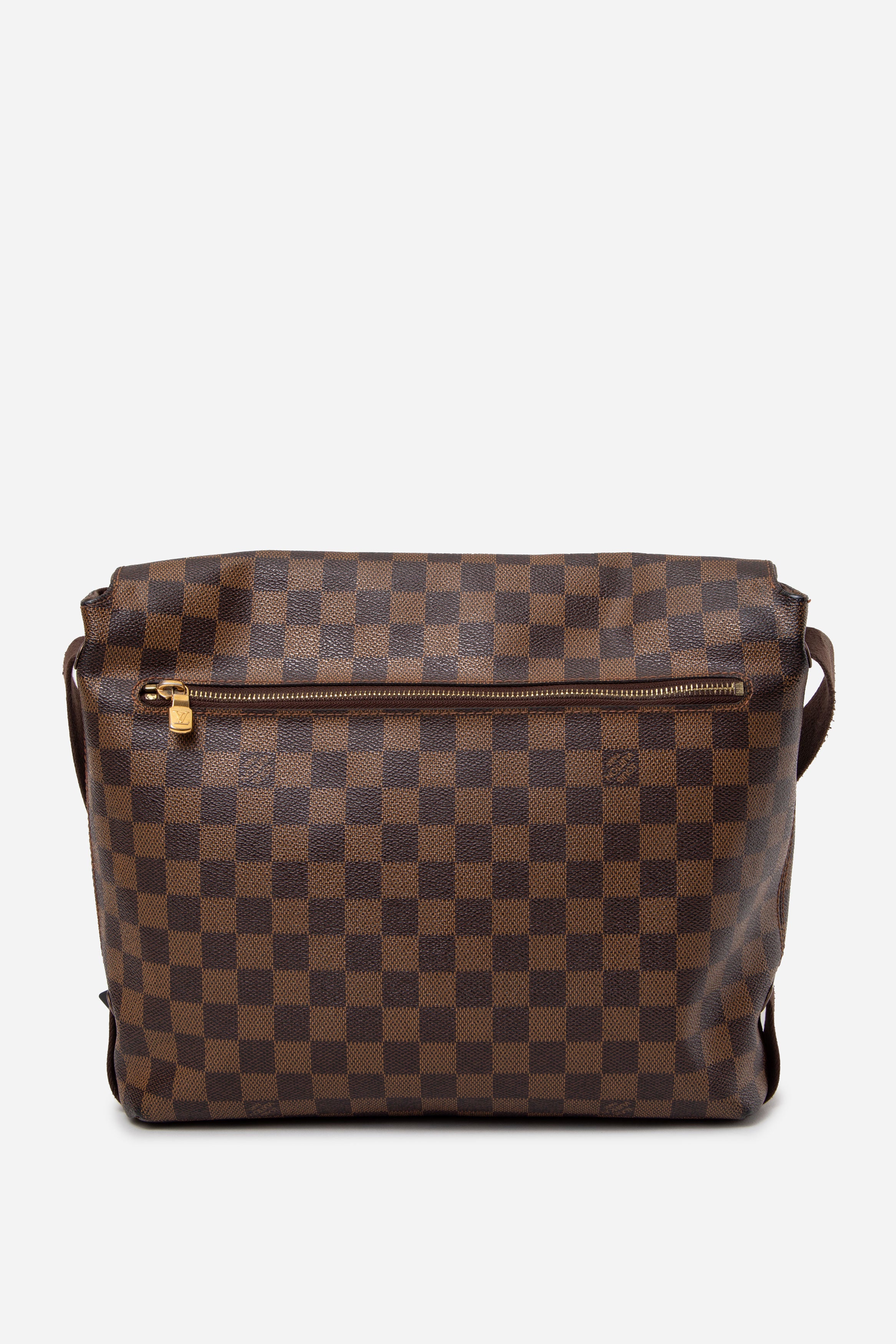Louis Vuitton 2009 Damier Ebene Brooklyn Crossbody Bag MM