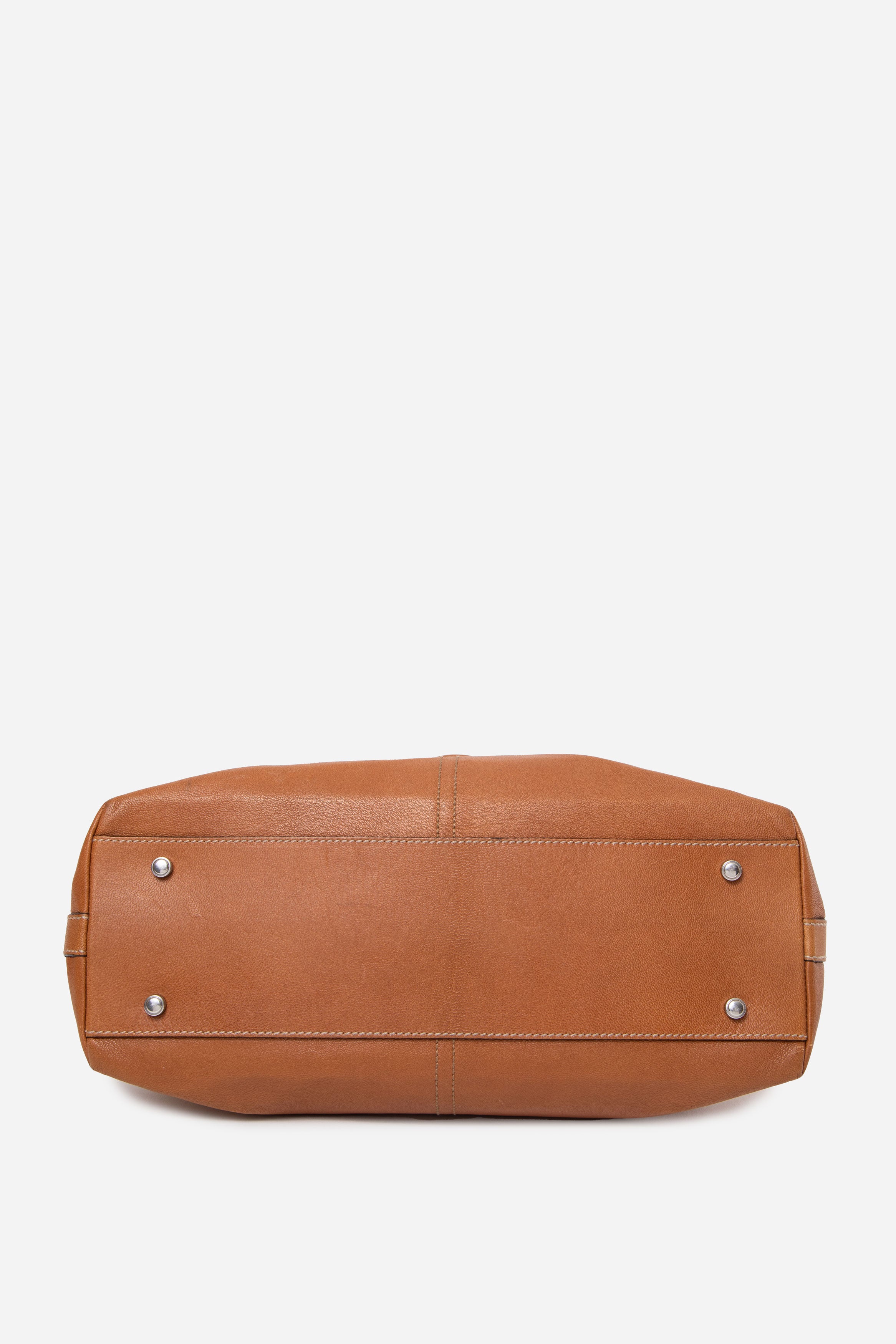 Cartier Brown Leather Small Marcello de Cartier Bag