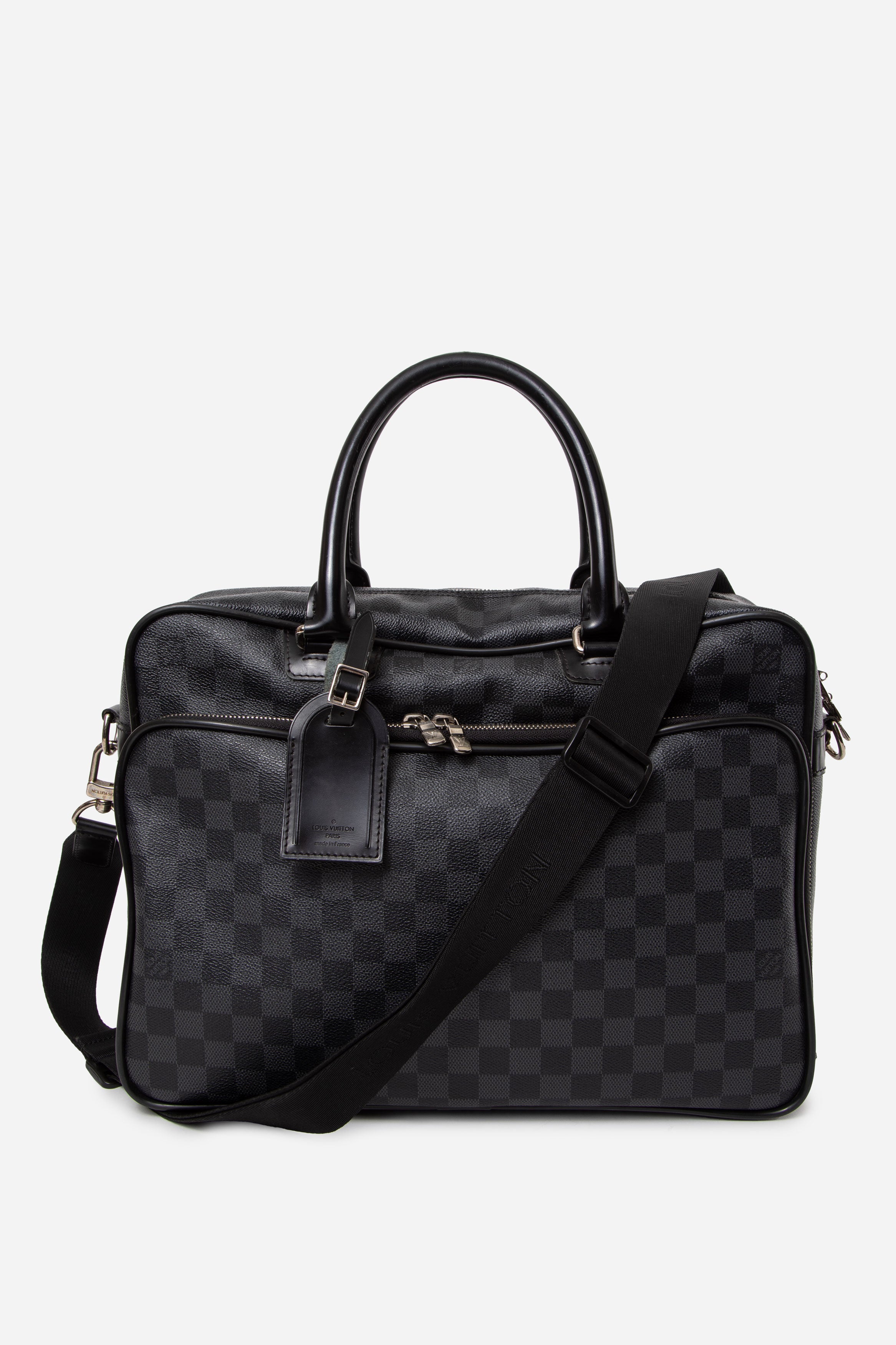 Louis Vuitton 2012 Damier Graphite Icare Briefcase Bag