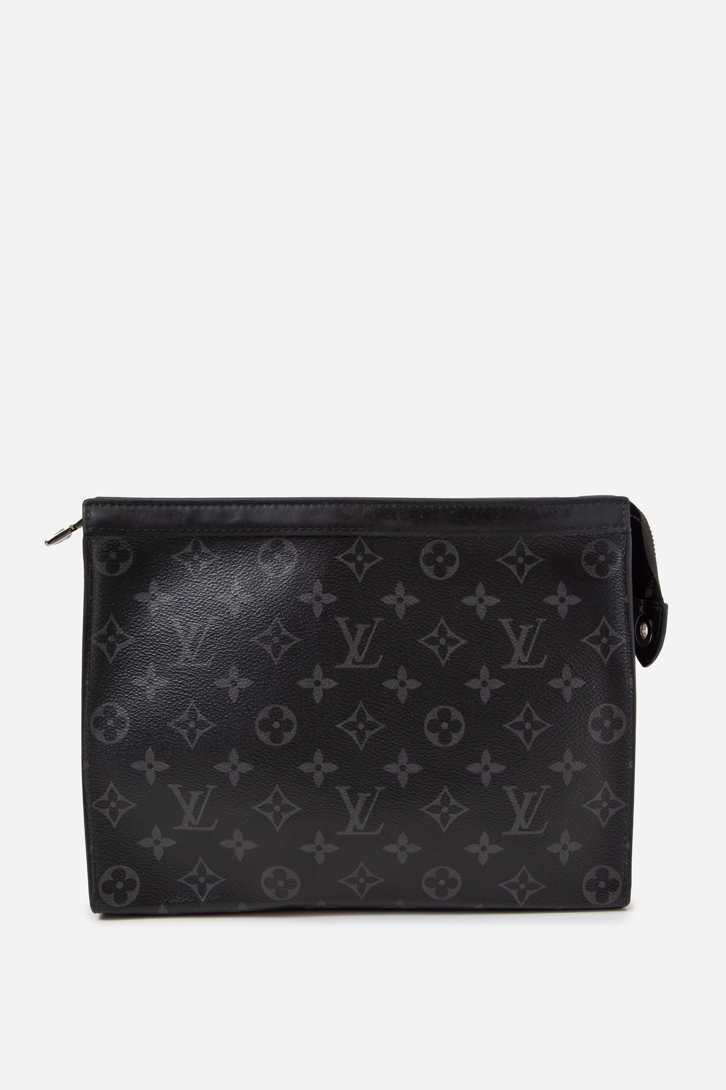 Louis Vuitton 2018 Monogram Eclipse Pochette Voyage MM