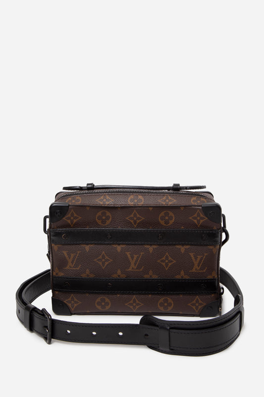 Louis Vuitton Monogram Macassar Handle Soft Trunk With Strap