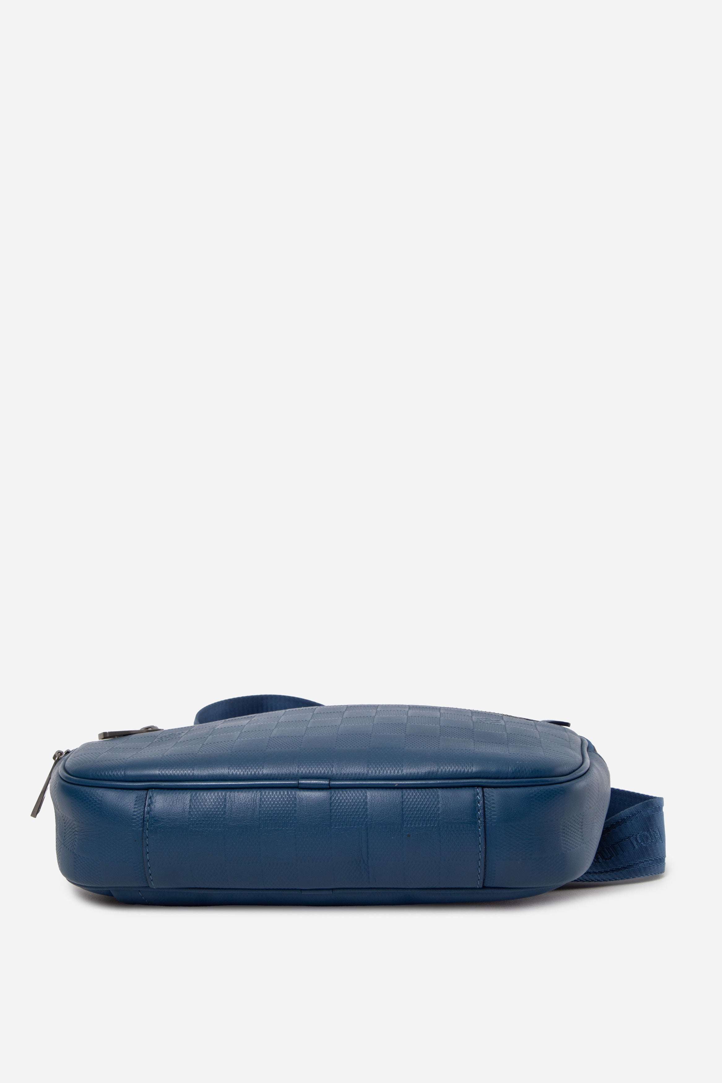 Louis Vuitton Damier Infini Ambler Belt Bag Blue