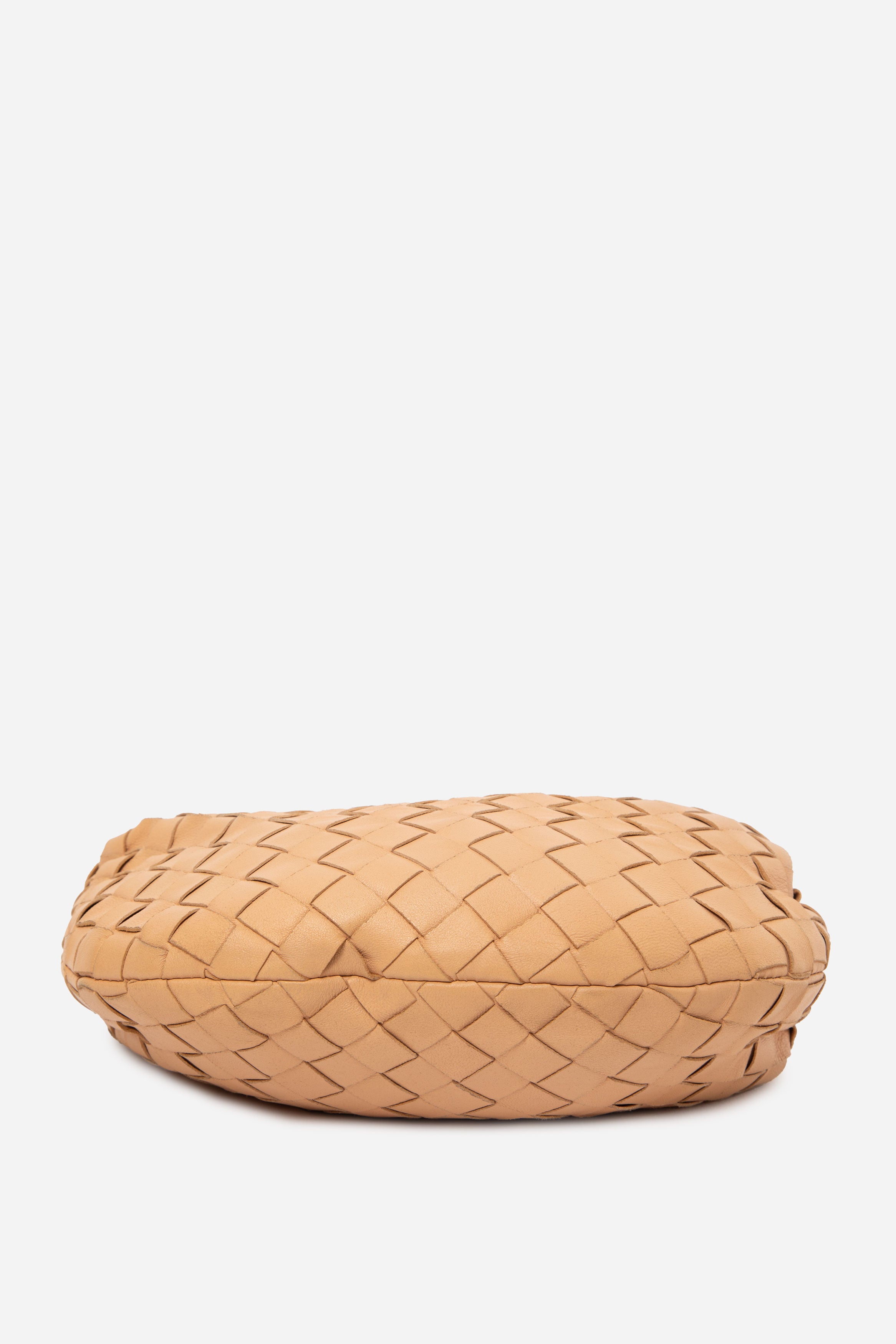 Bottega Veneta Beige Intrecciato Mini Jodie Bag