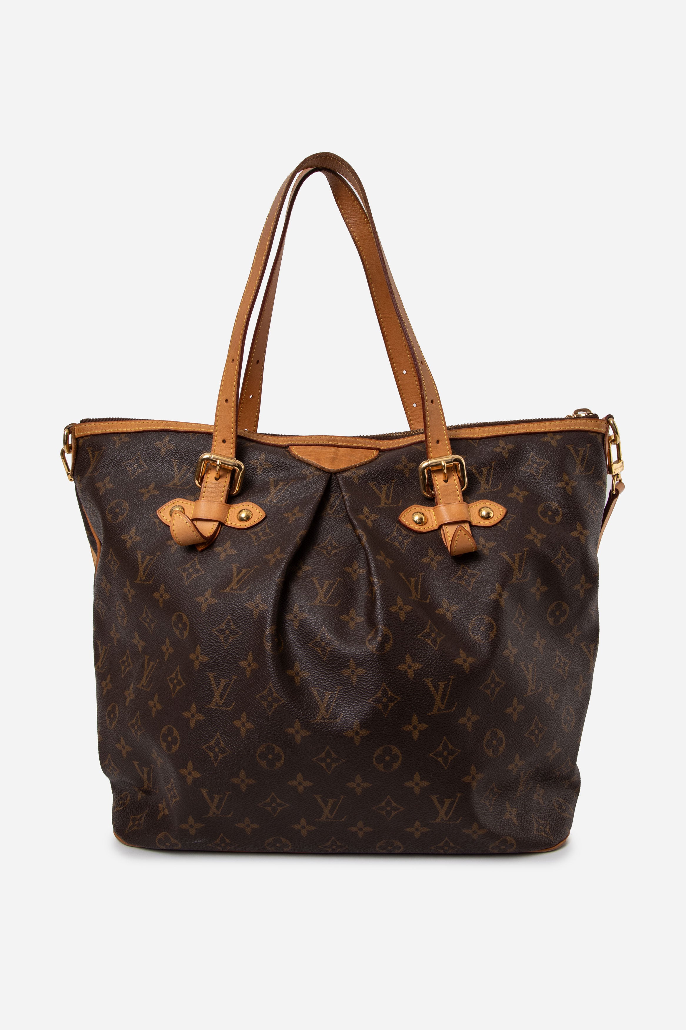 Louis Vuitton 2008 Monogram Palermo GM Top Handle With Strap
