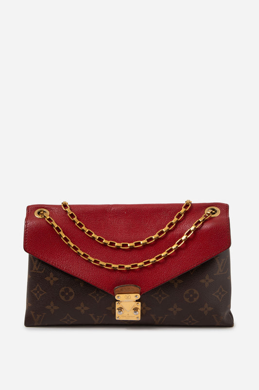Louis Vuitton Monogram Pallas Chain Shoulder Bag