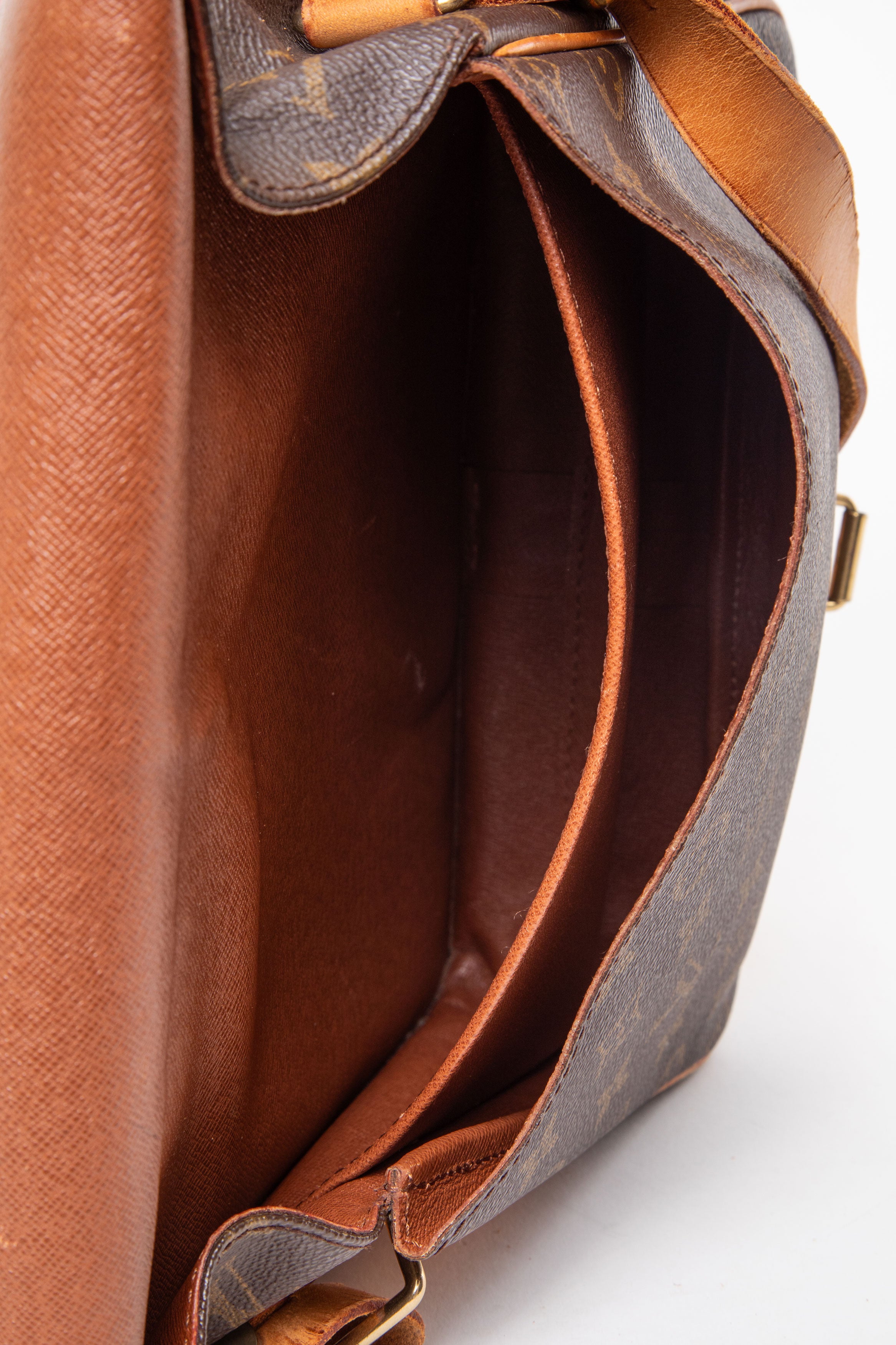 Louis Vuitton 1994 Monogram Cartouchiere GM Crossbody Bag