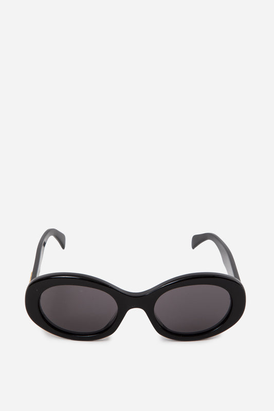 Celine Acetate Triomphe Sunglasses CL 40194U Black