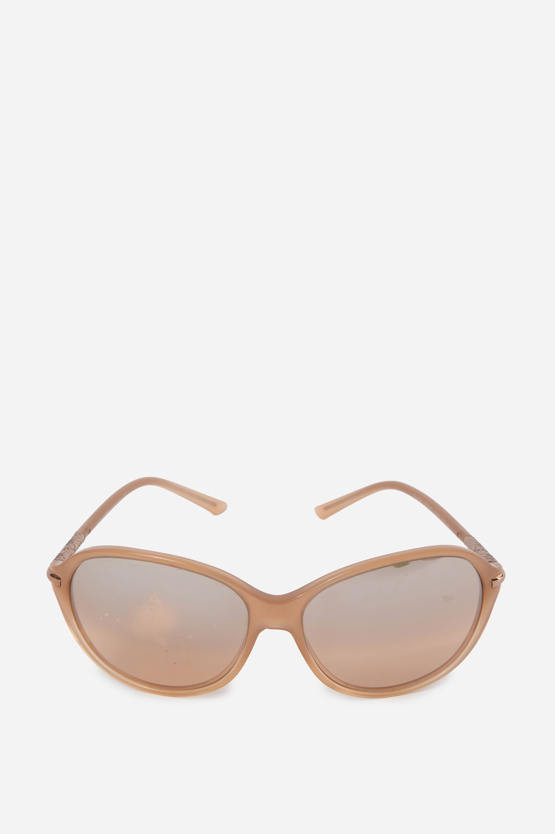 Burberry Beige Oval Sunglasses