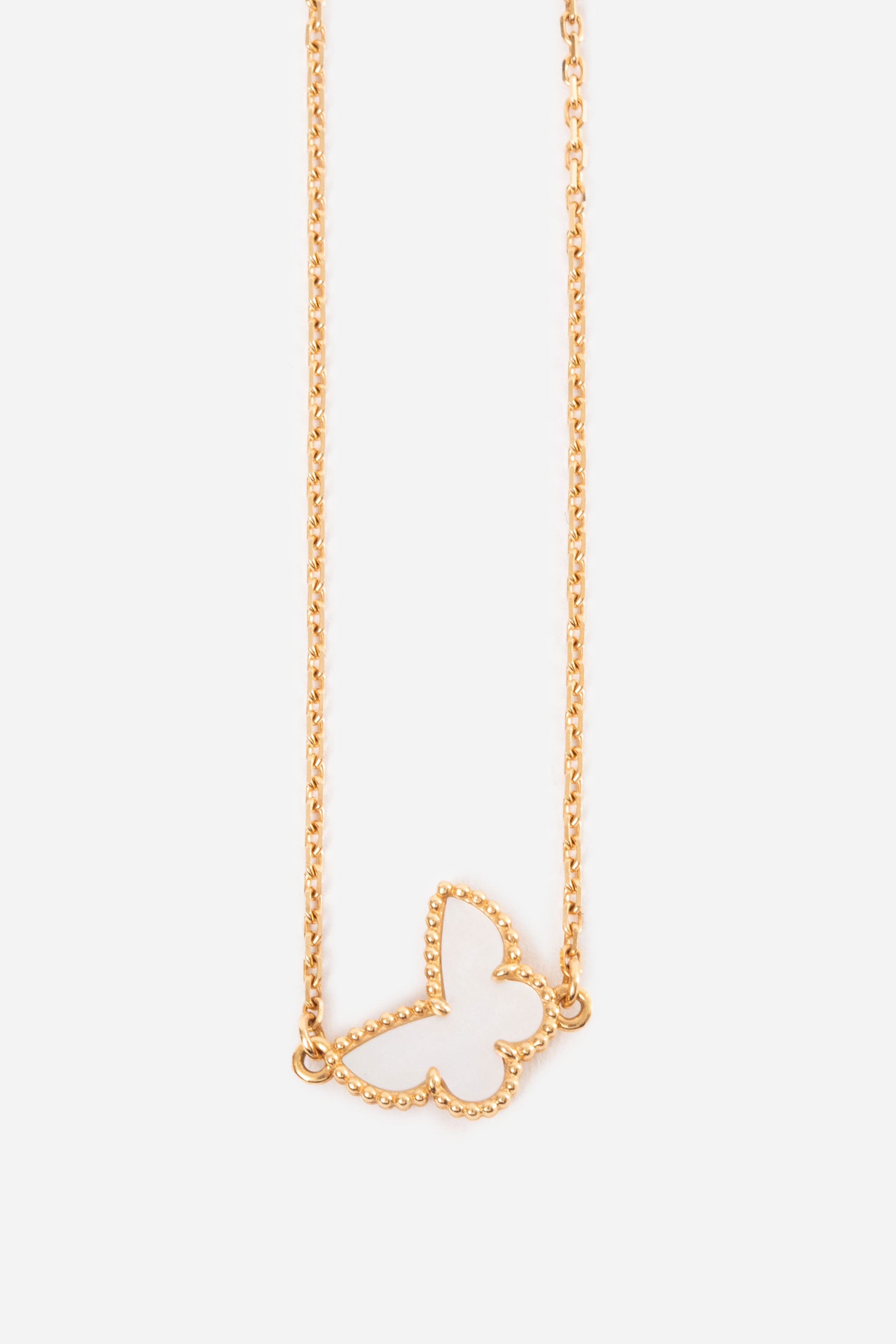 Van Cleef & Arpels Sweet Alhambra bracelet 18K yellow gold, Mother-of-pear