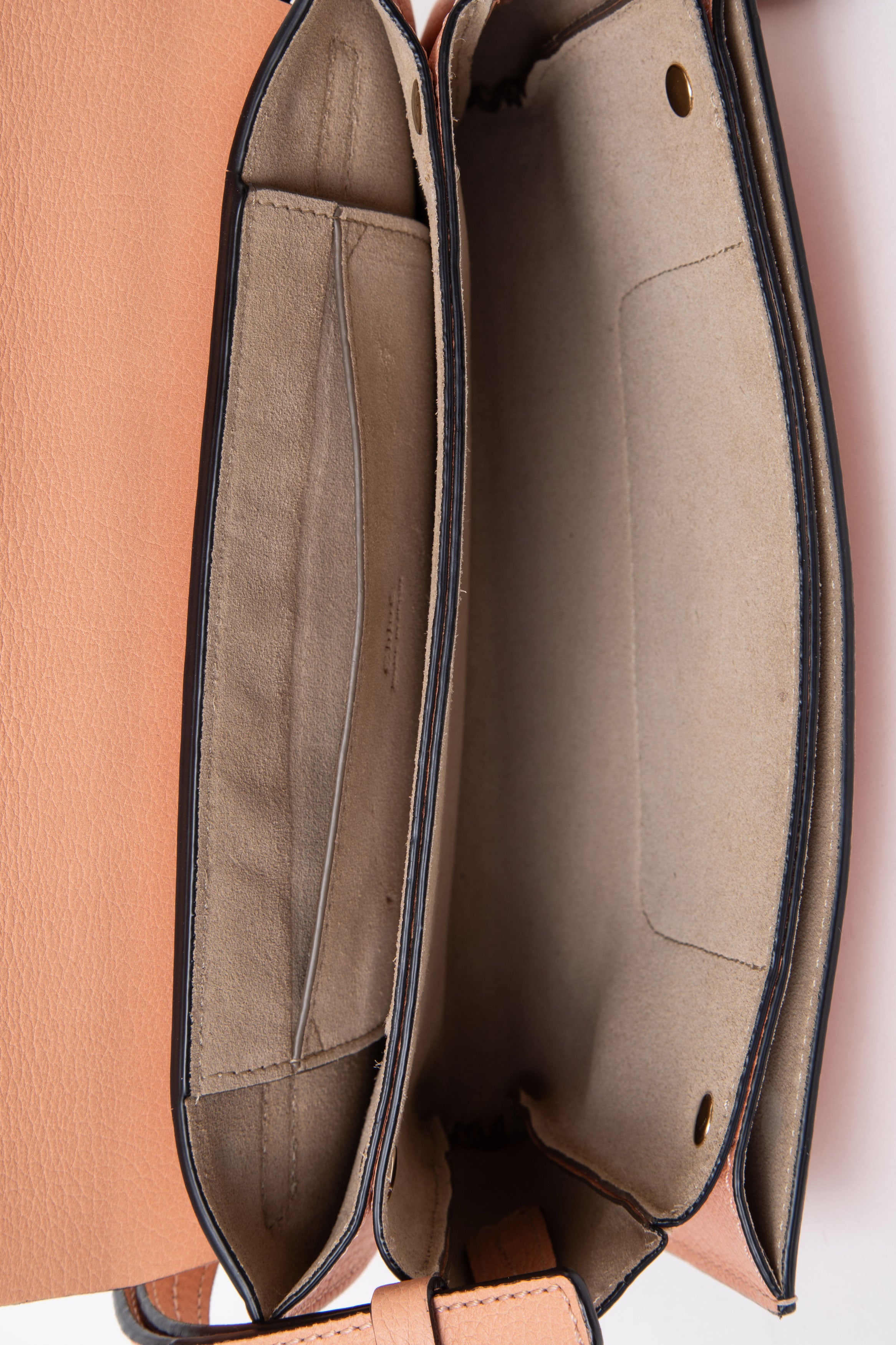 Chloe Calfskin Small Faye Shoulder Bag Beige