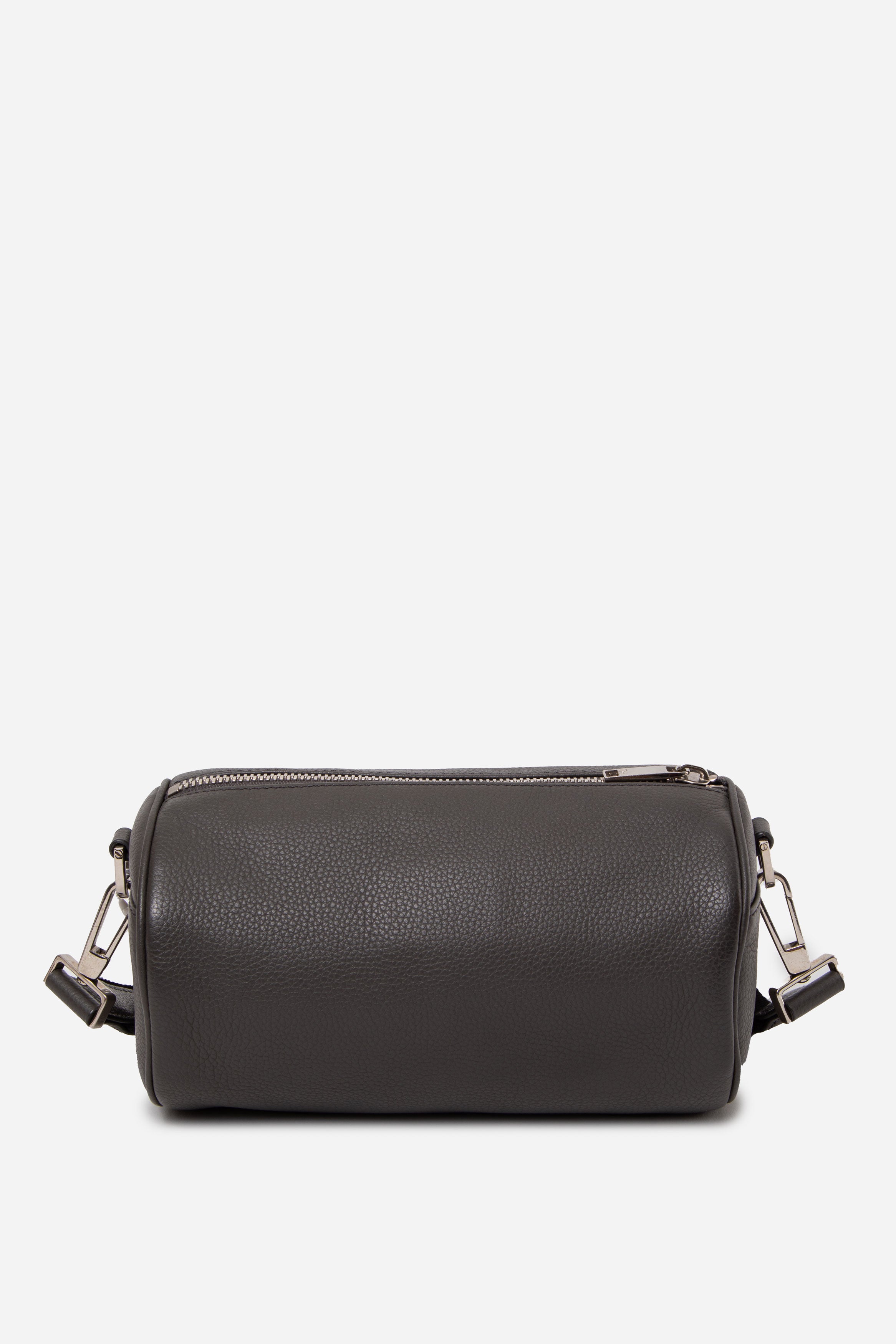 Christian Dior HOMME Grained Calfskin Mens Roller Pouch Grey