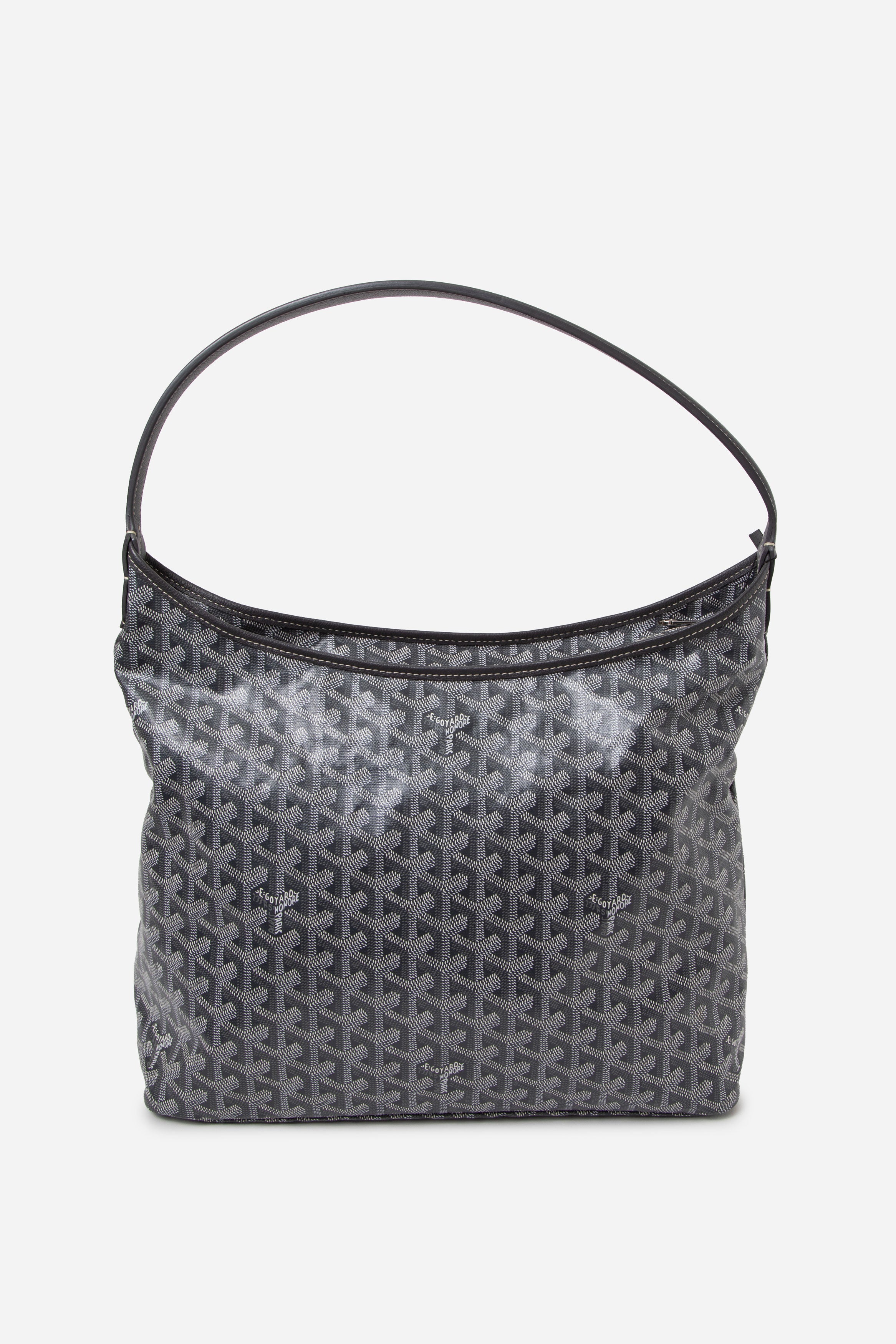 Goyard 2023 Goyardine Boheme Hobo Grey