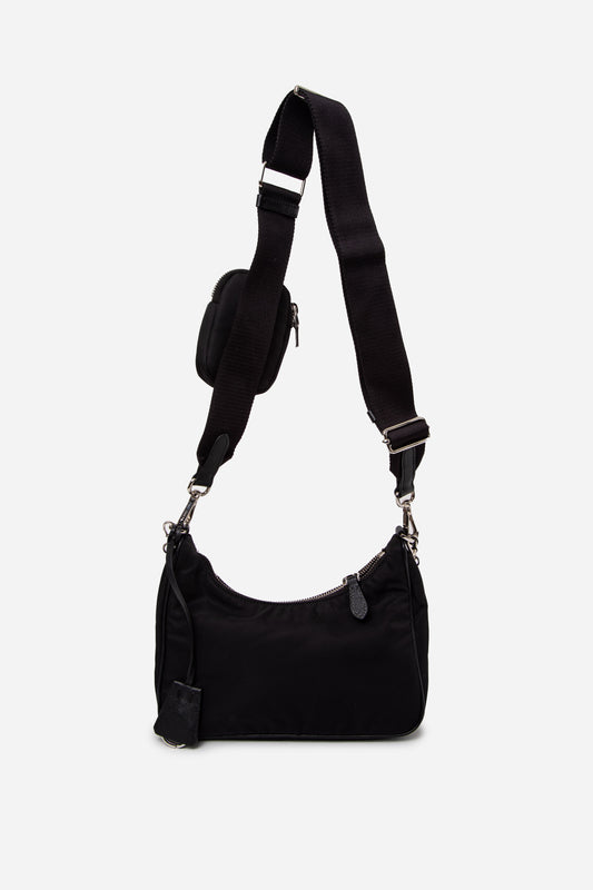 Prada Re-Edition 2005 Re-Nylon Crossbody Bag Black