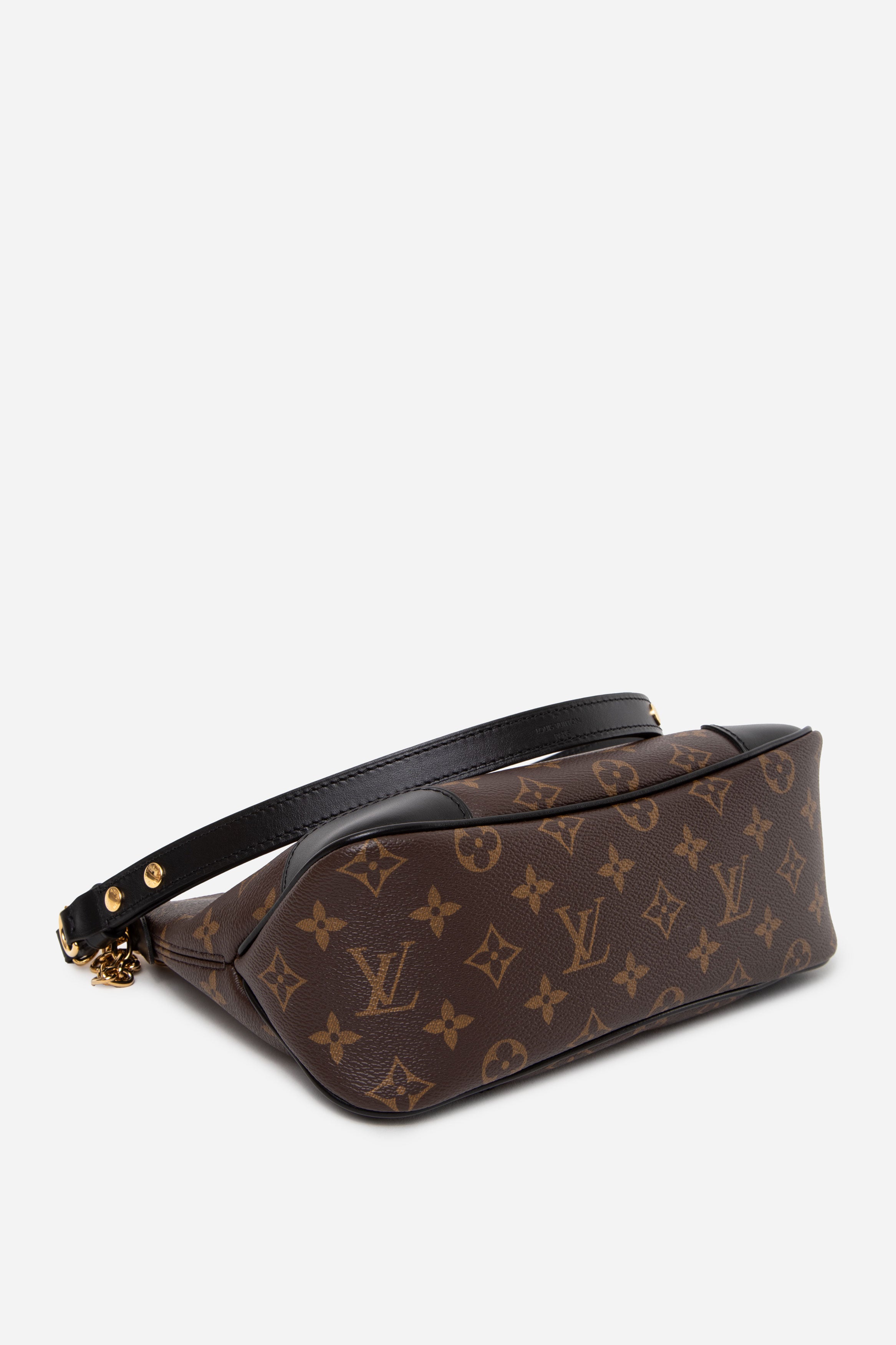 Louis Vuitton 2022 Monogram Boulogne PM Shoulder Bag Black
