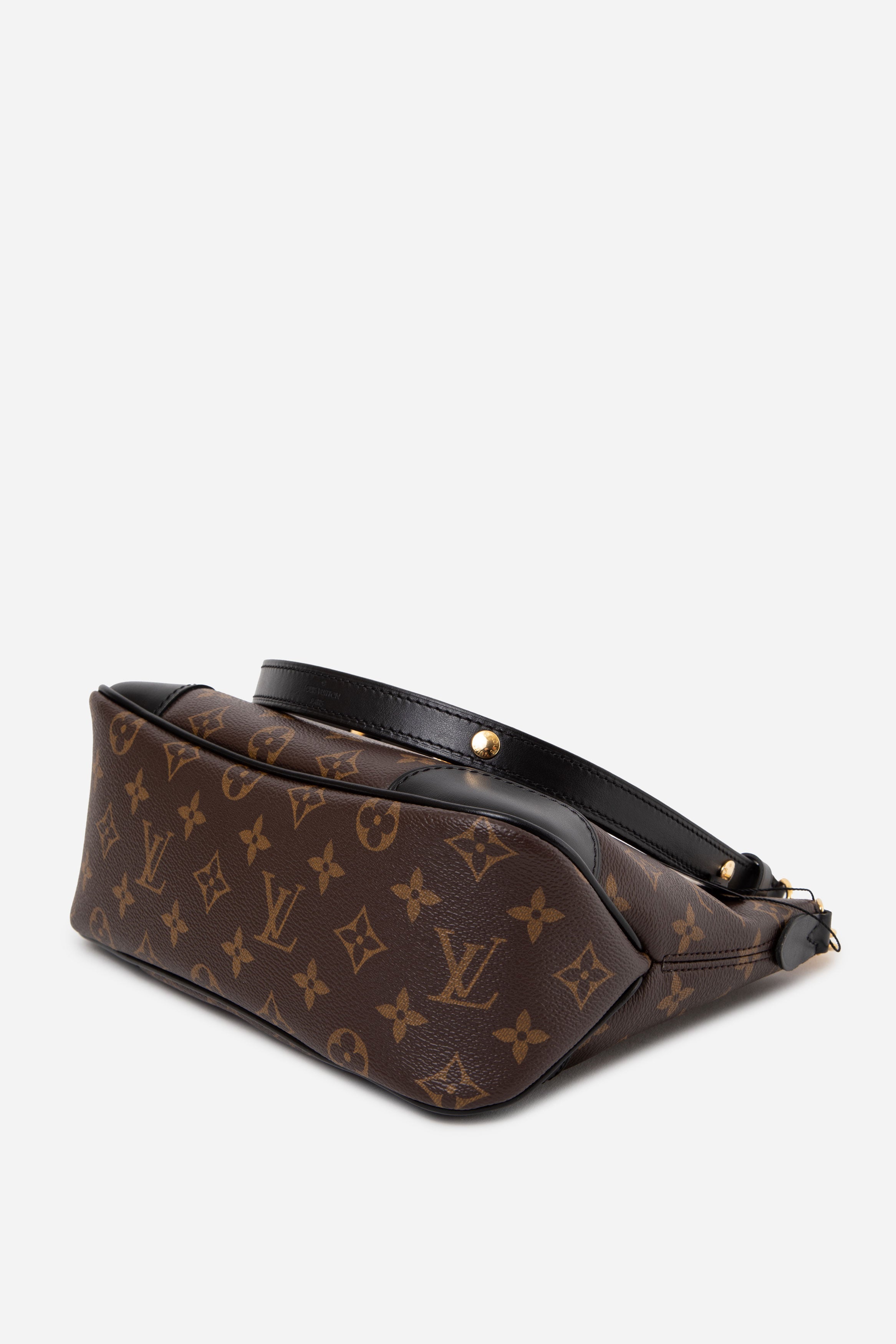 Louis Vuitton 2022 Monogram Boulogne PM Shoulder Bag Black