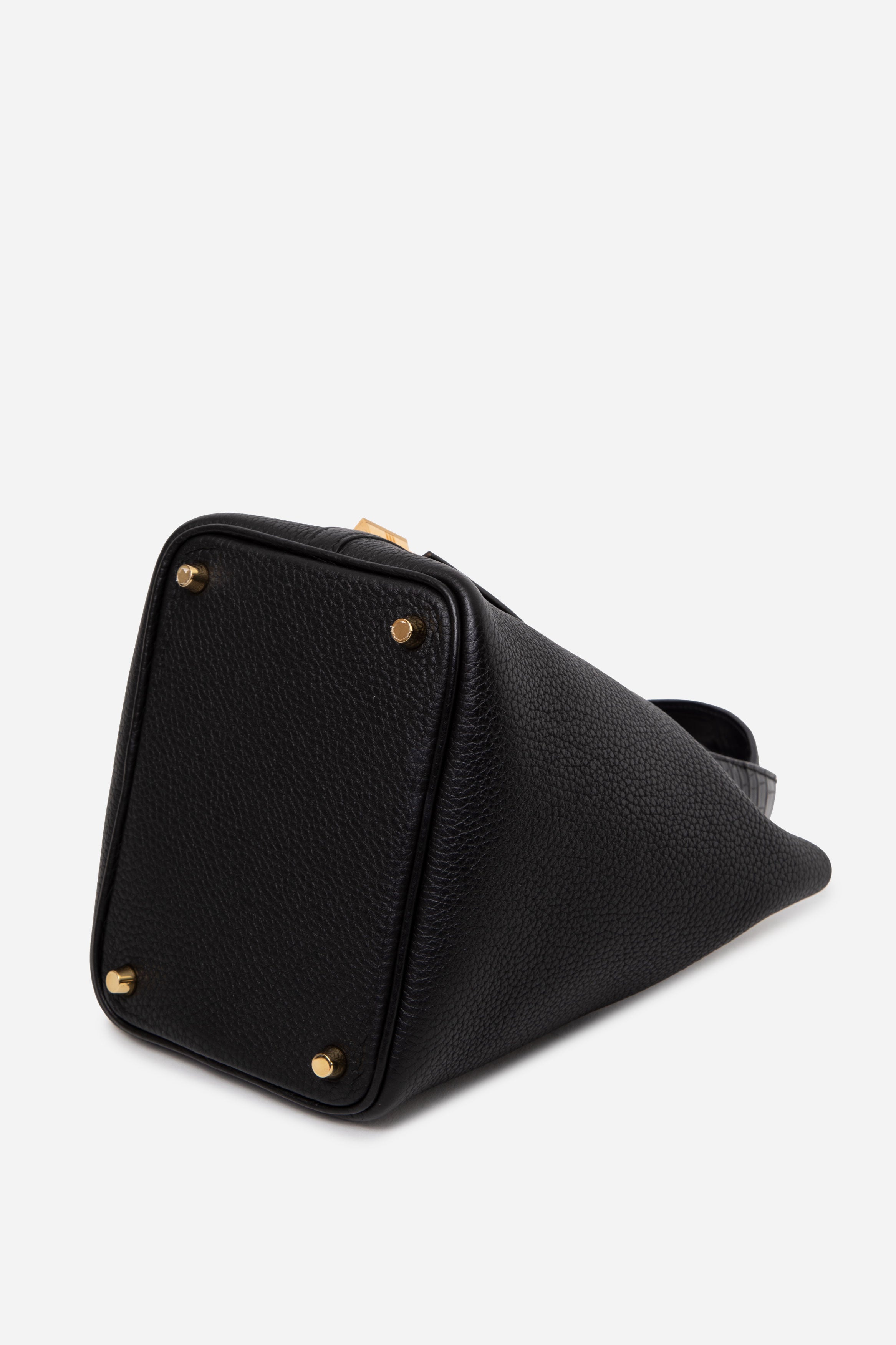 Hermes 2020 Black Picotin 18 Clemence And Alligator Touch GHW