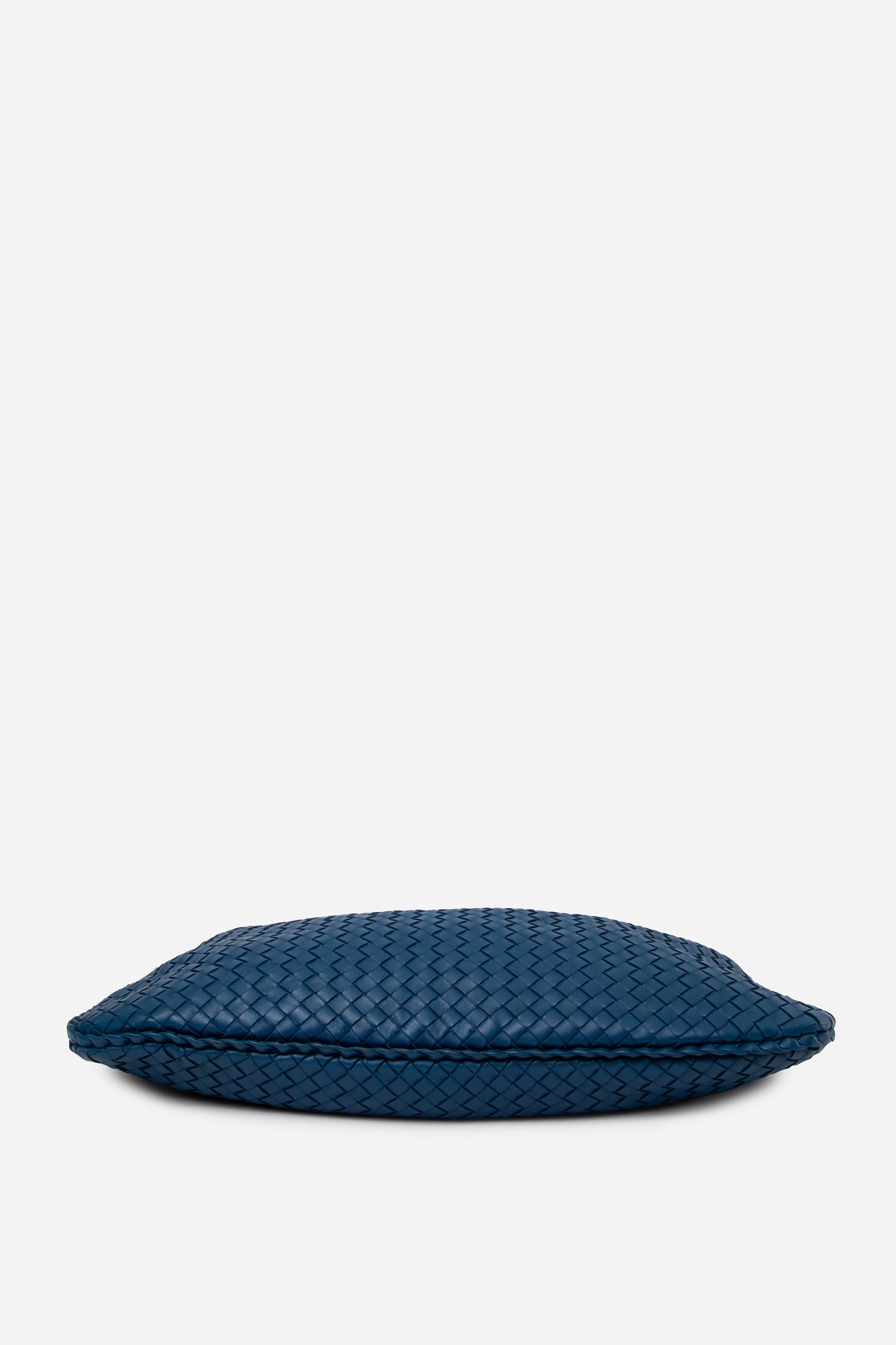 Bottega Veneta Blue Intrecciato Veneta Hobo