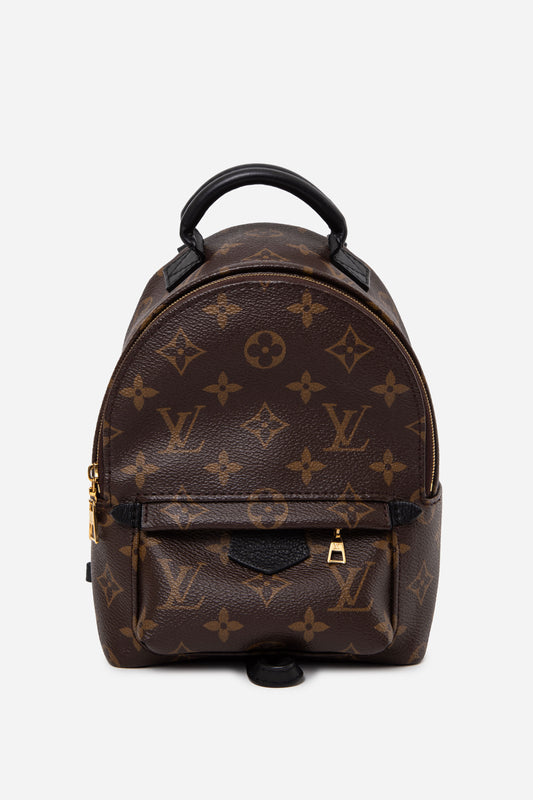 Louis Vuitton 2022 Monogram Palm Springs Mini Backpack