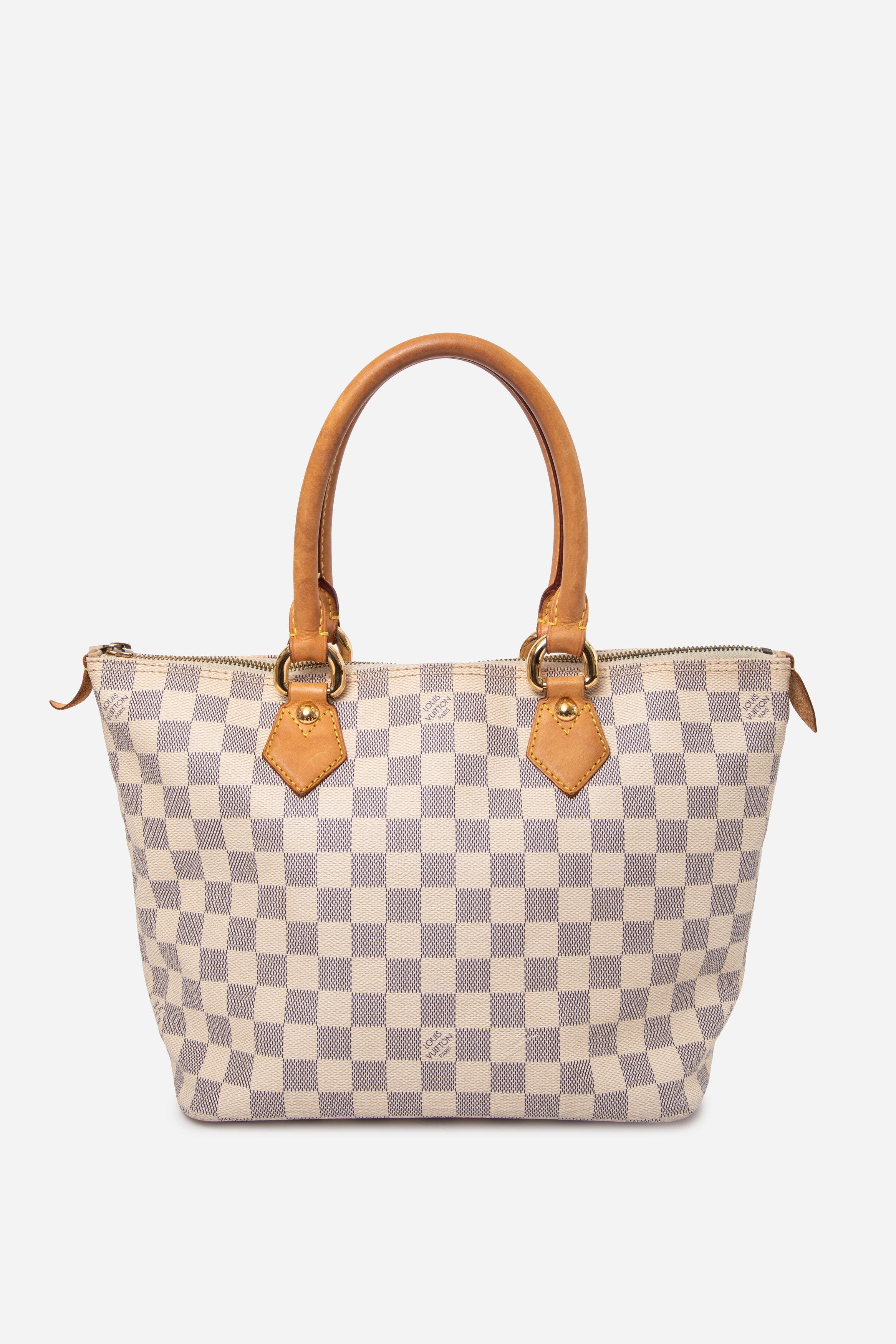 Louis Vuitton Damier Azur Saleya PM Tote Bag