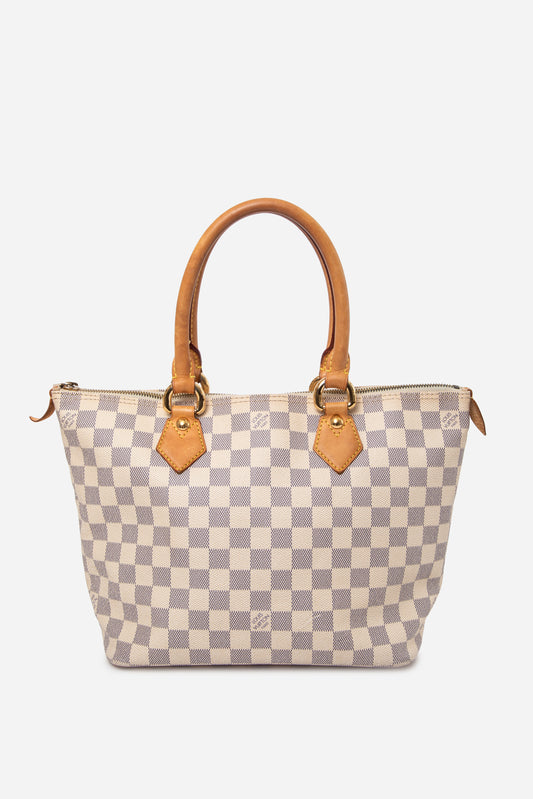 Louis Vuitton Damier Azur Saleya PM Tote Bag